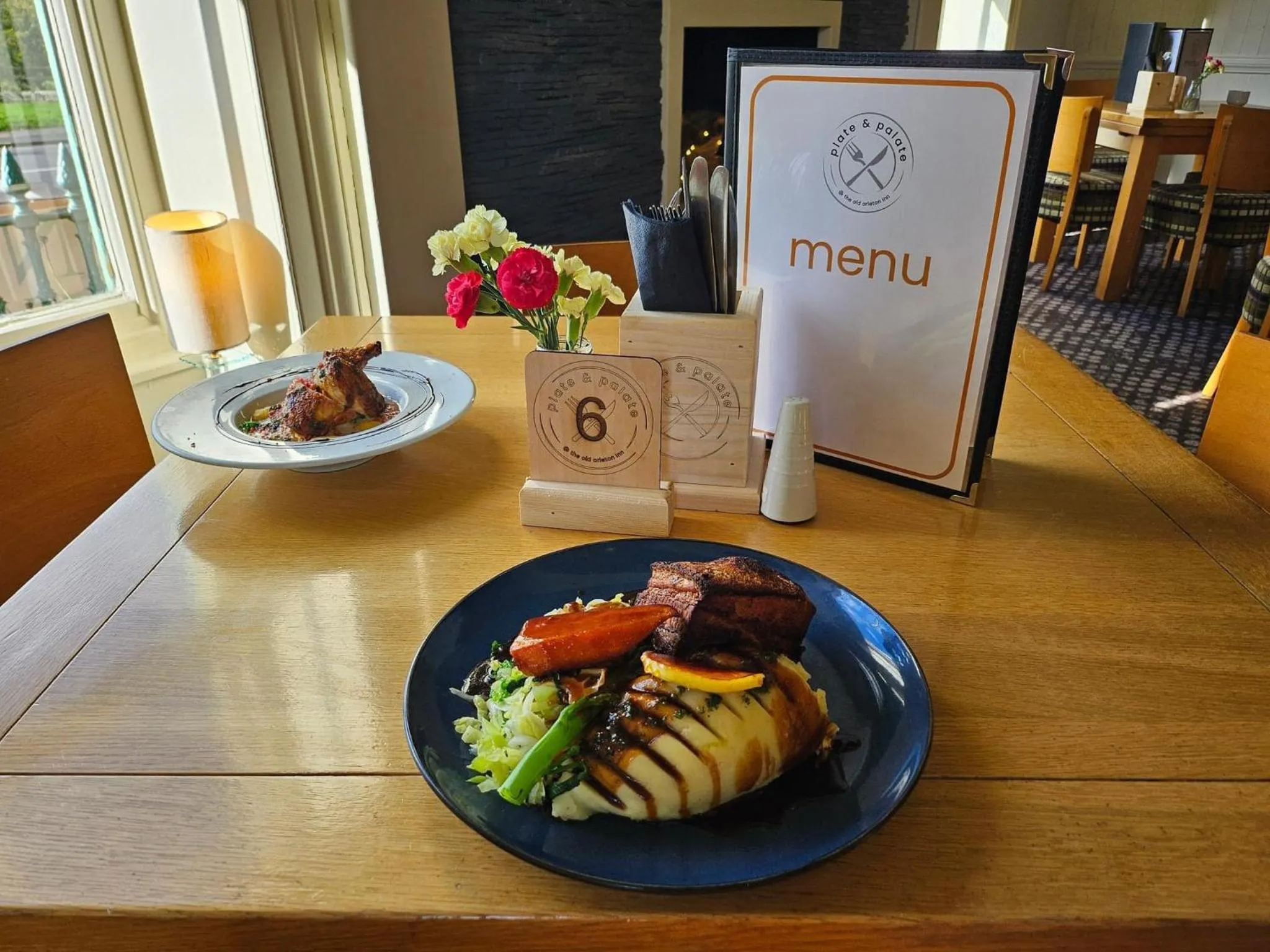 Restaurant/places to eat in Old Orleton Inn