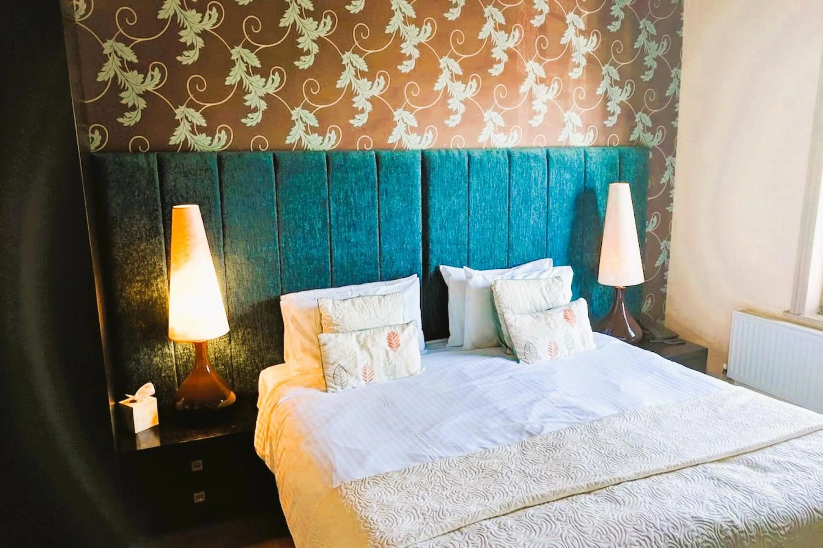 Bed in Old Orleton Inn