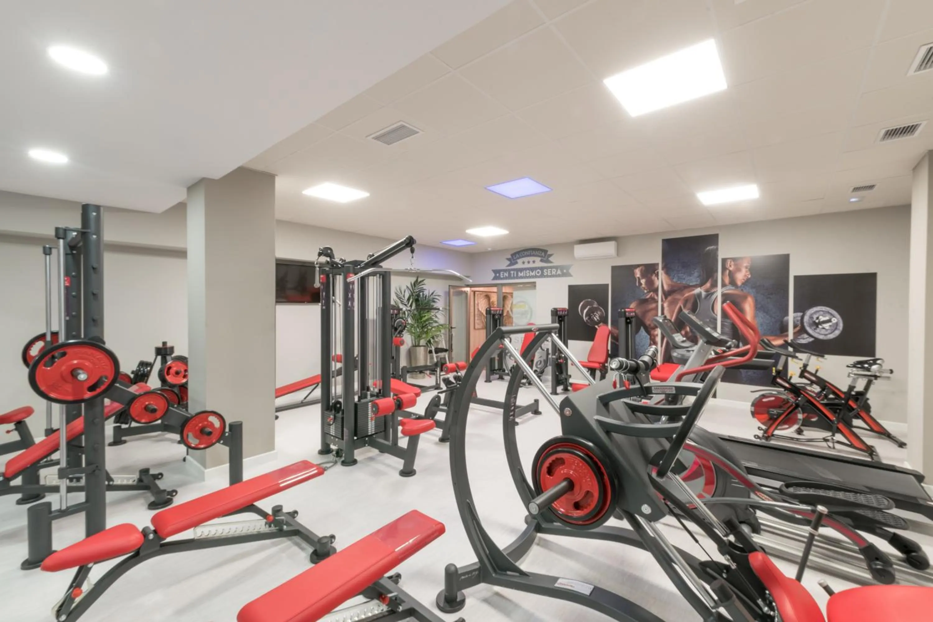 Fitness centre/facilities in Hotel Romerito