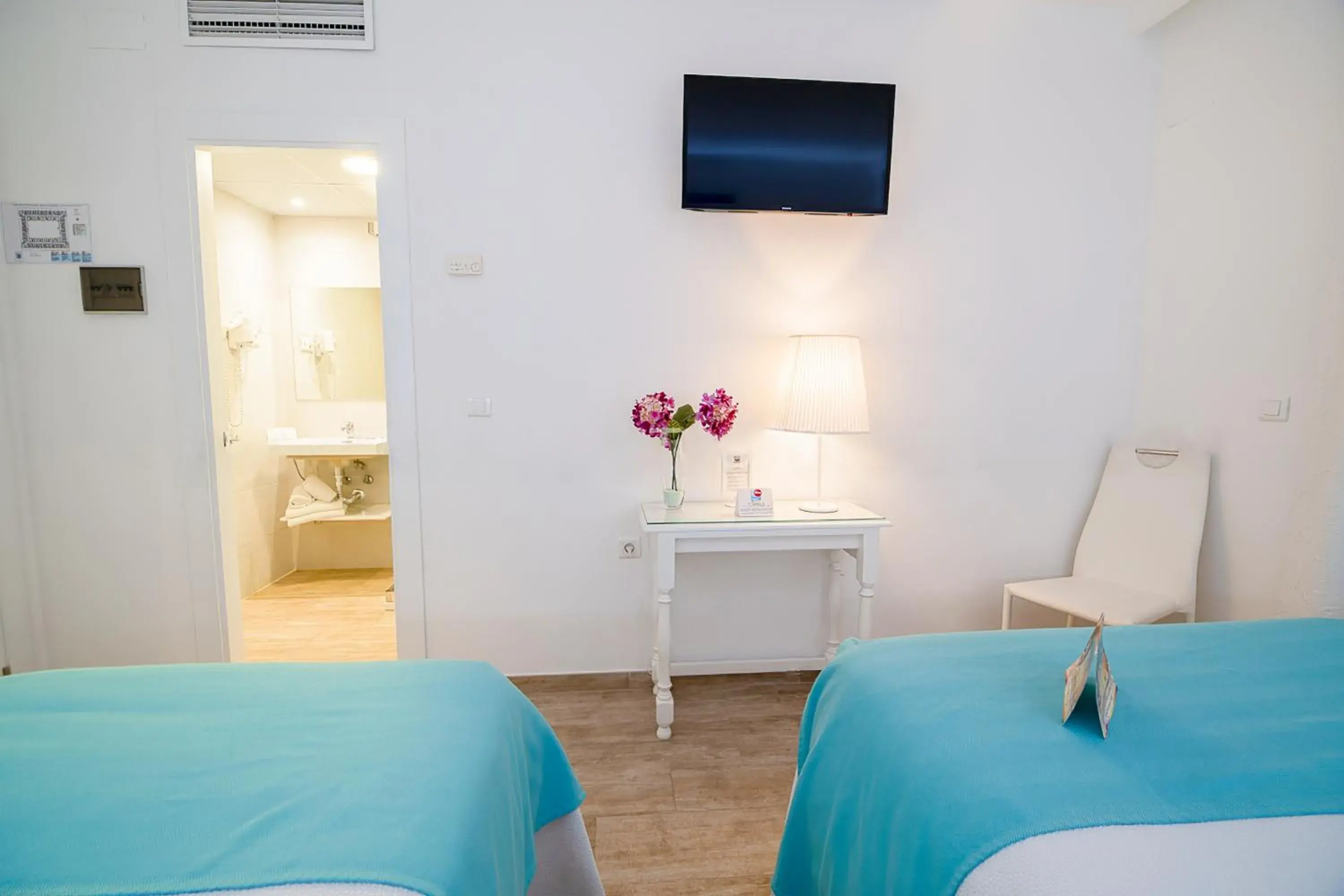 Bed in Hotel Romerito Bed in Hotel Romerito