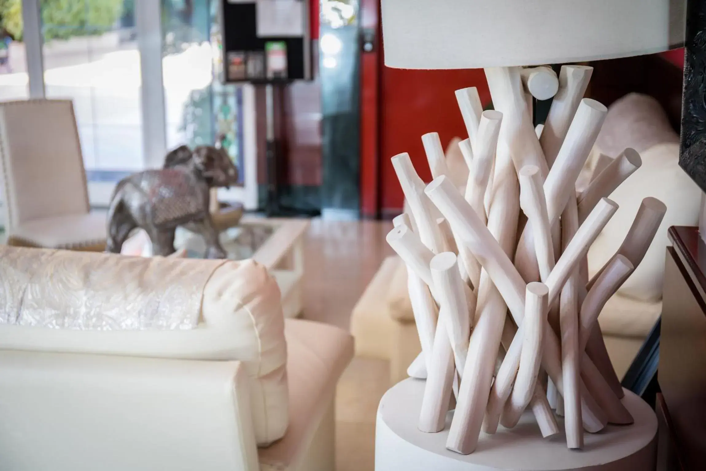 Lobby or reception in Hotel Romerito Lobby or reception in Hotel Romerito