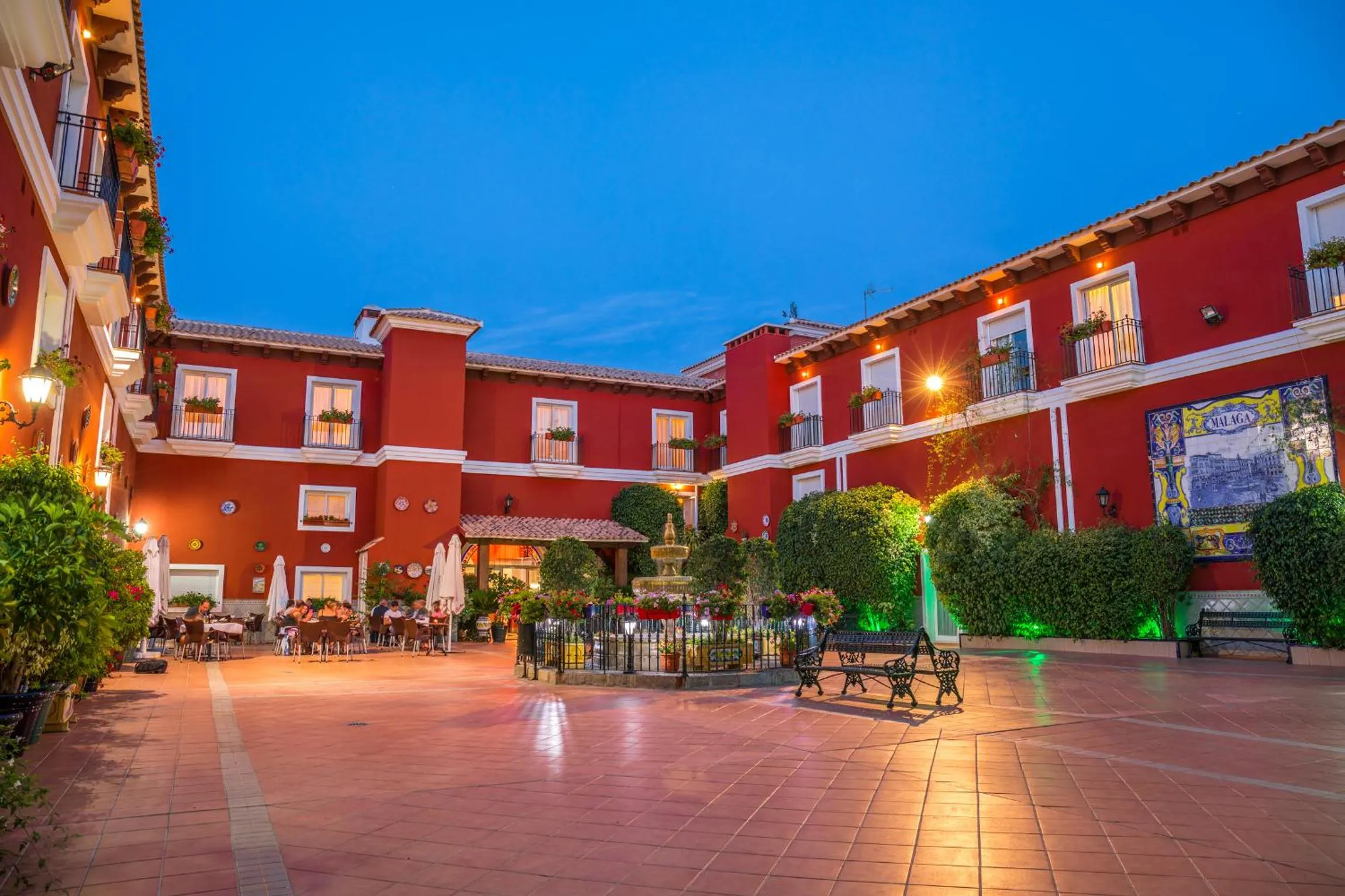 Property building in Hotel Romerito