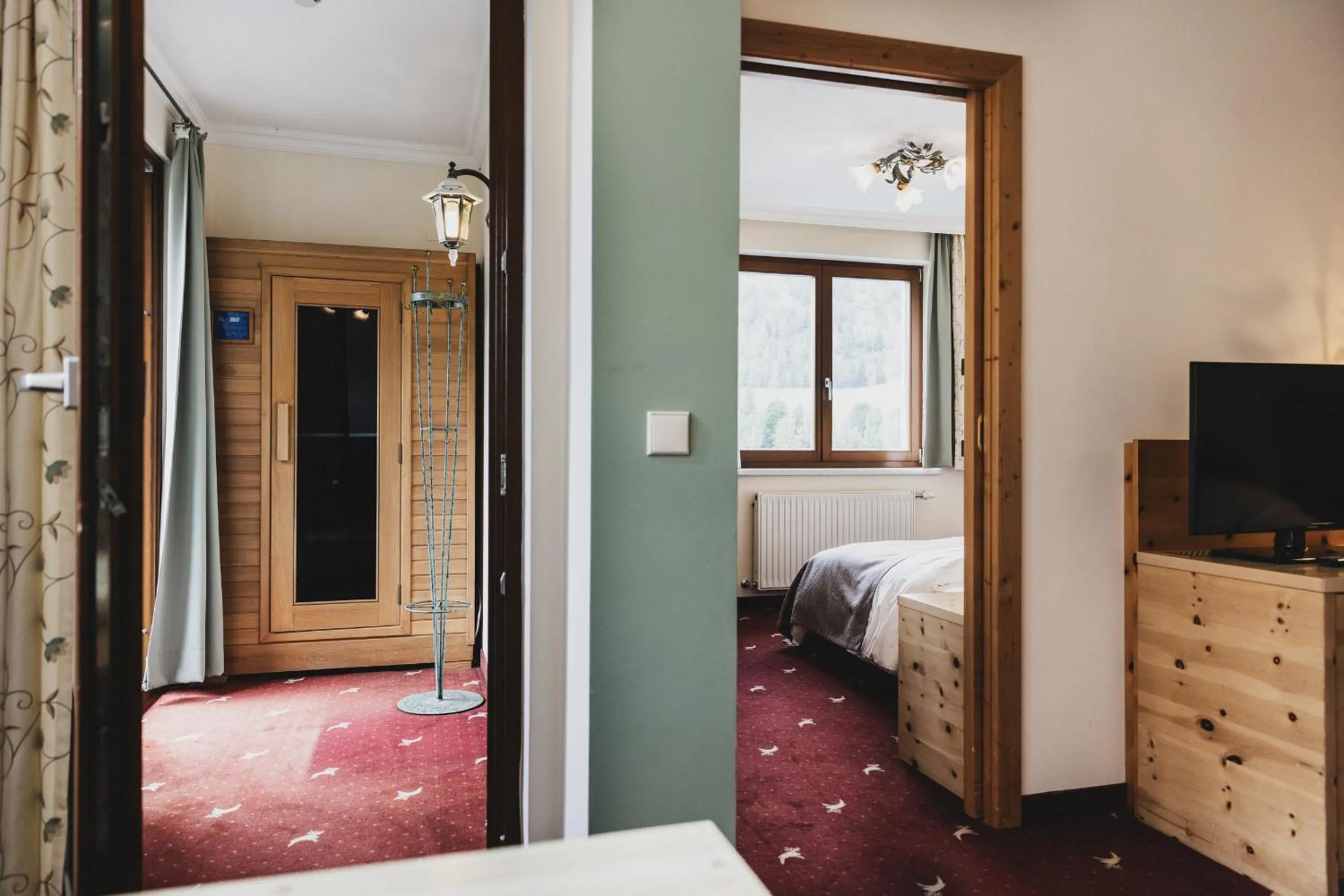 Bed in Seehotel Jägerwirt