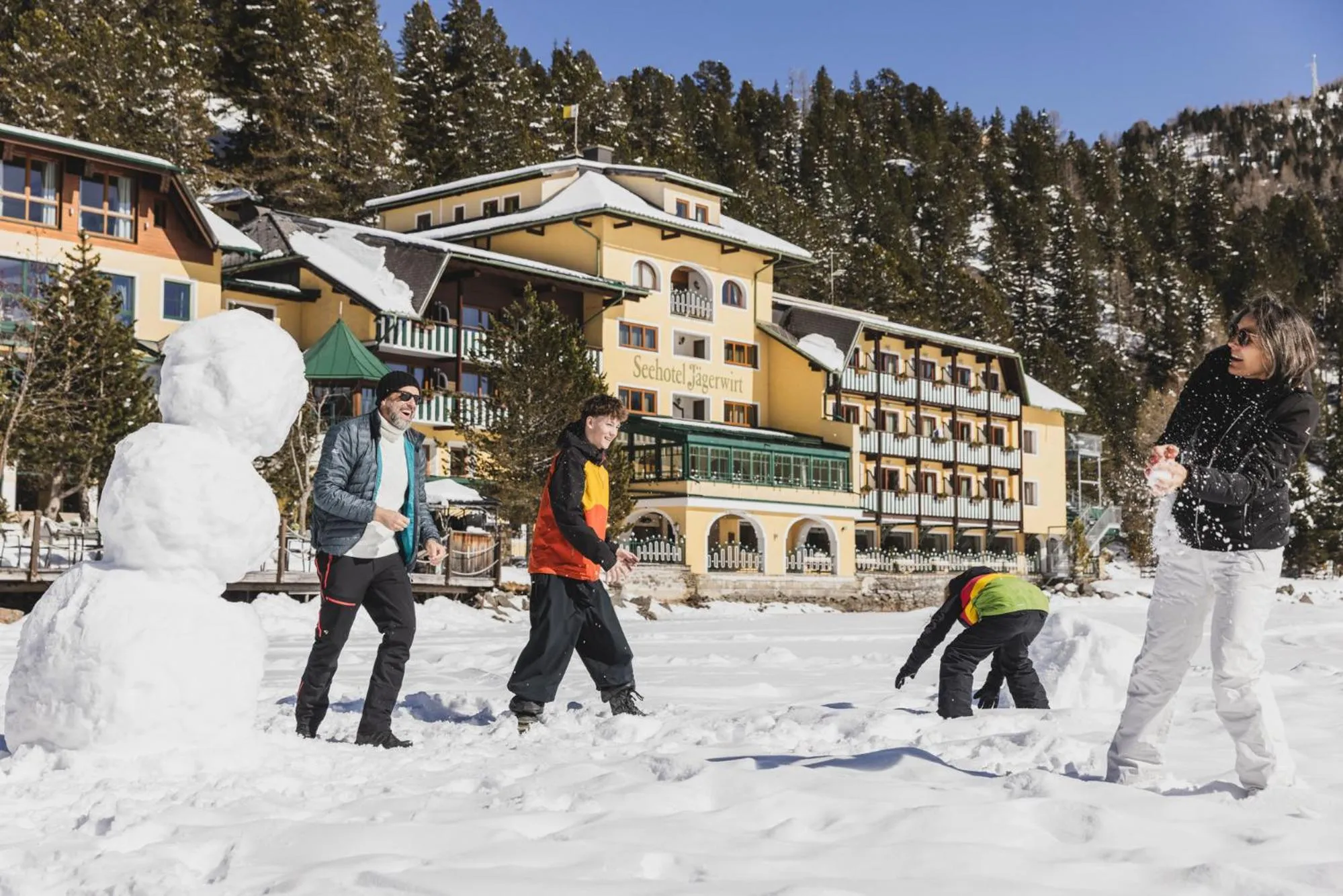 Property building in Seehotel Jägerwirt