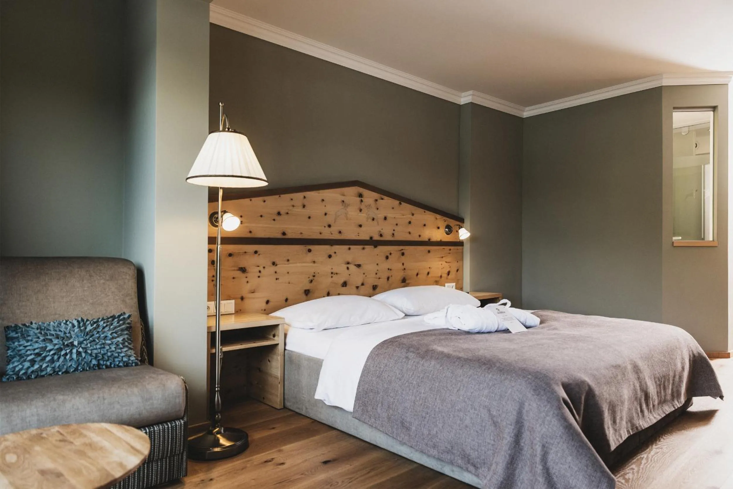 Bed in Seehotel Jägerwirt