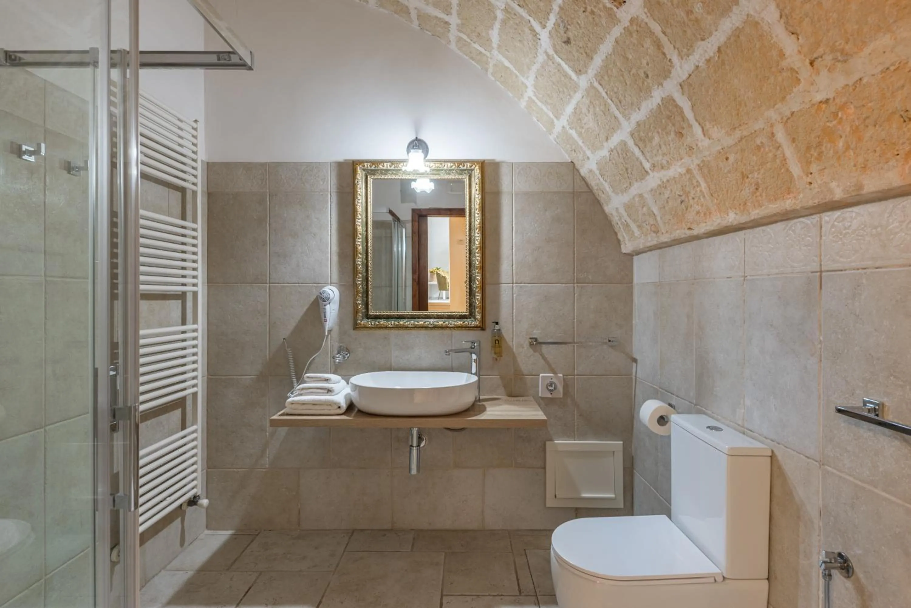 Shower in Palazzo Arco Cadura Hotel & Spa