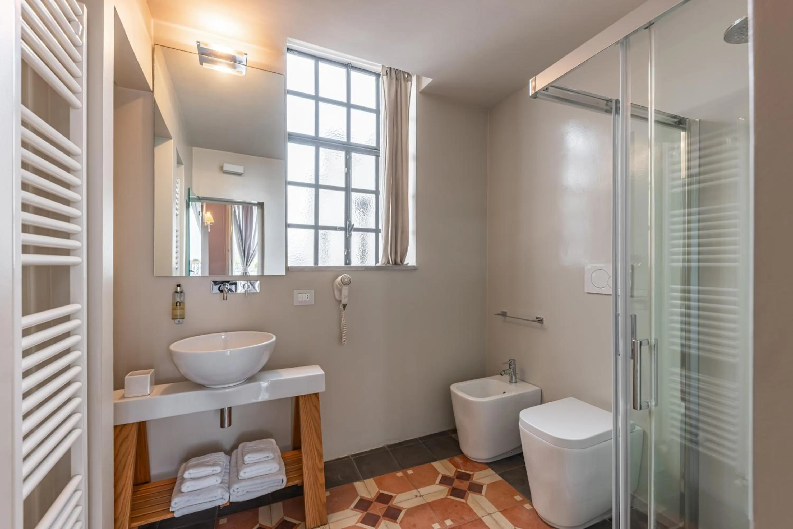 Shower in Palazzo Arco Cadura Hotel & Spa