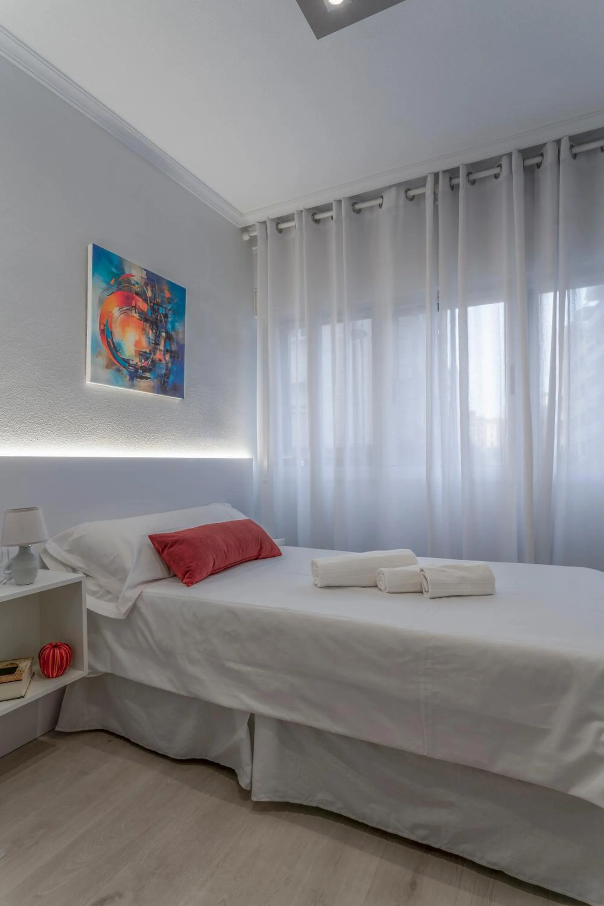 Bed in Hotel Gabriel y Galán