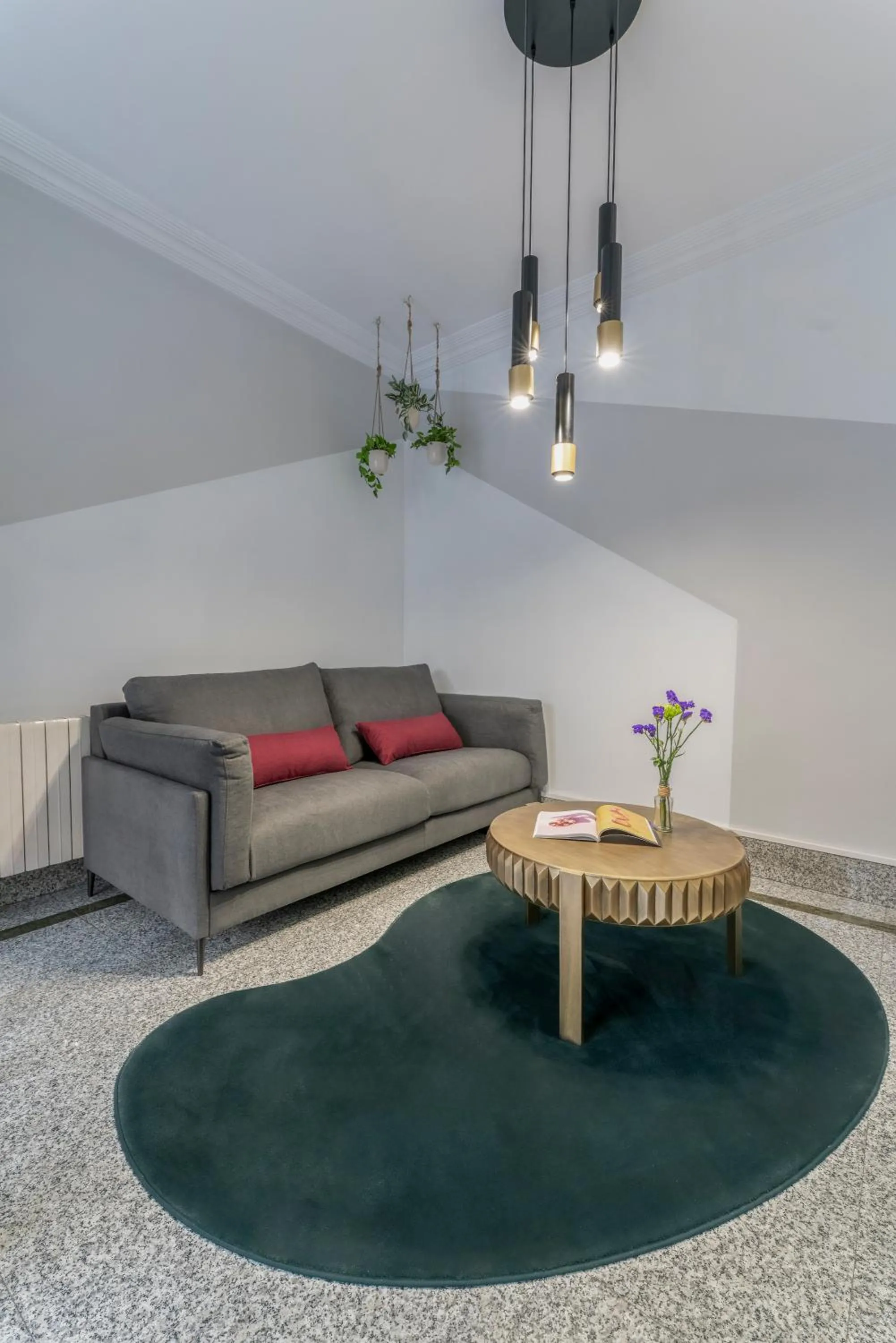 Seating area in Hotel Gabriel y Galán