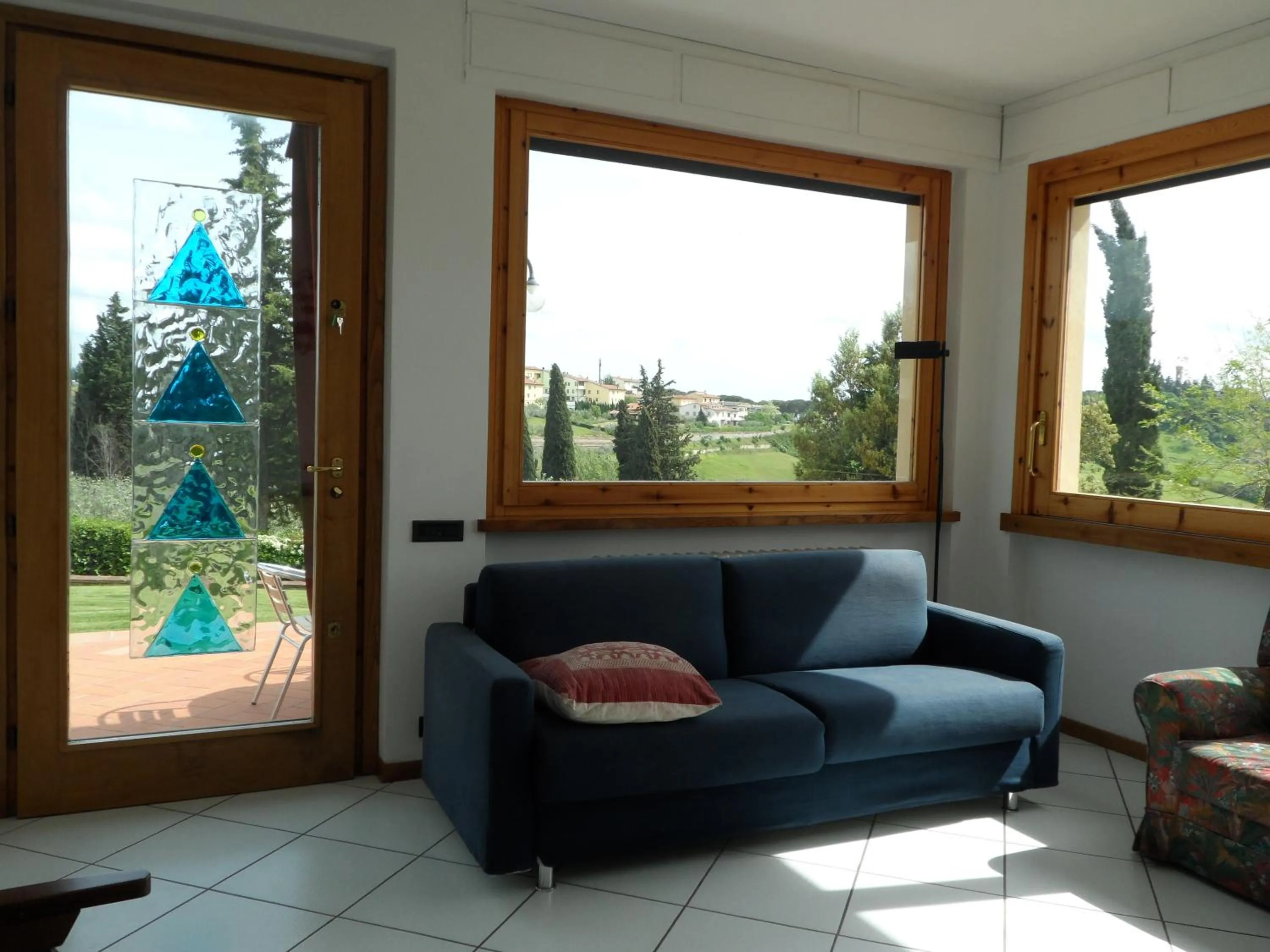 Garden view in Villa Il Borraccio - Apartments Azalea and Begonia