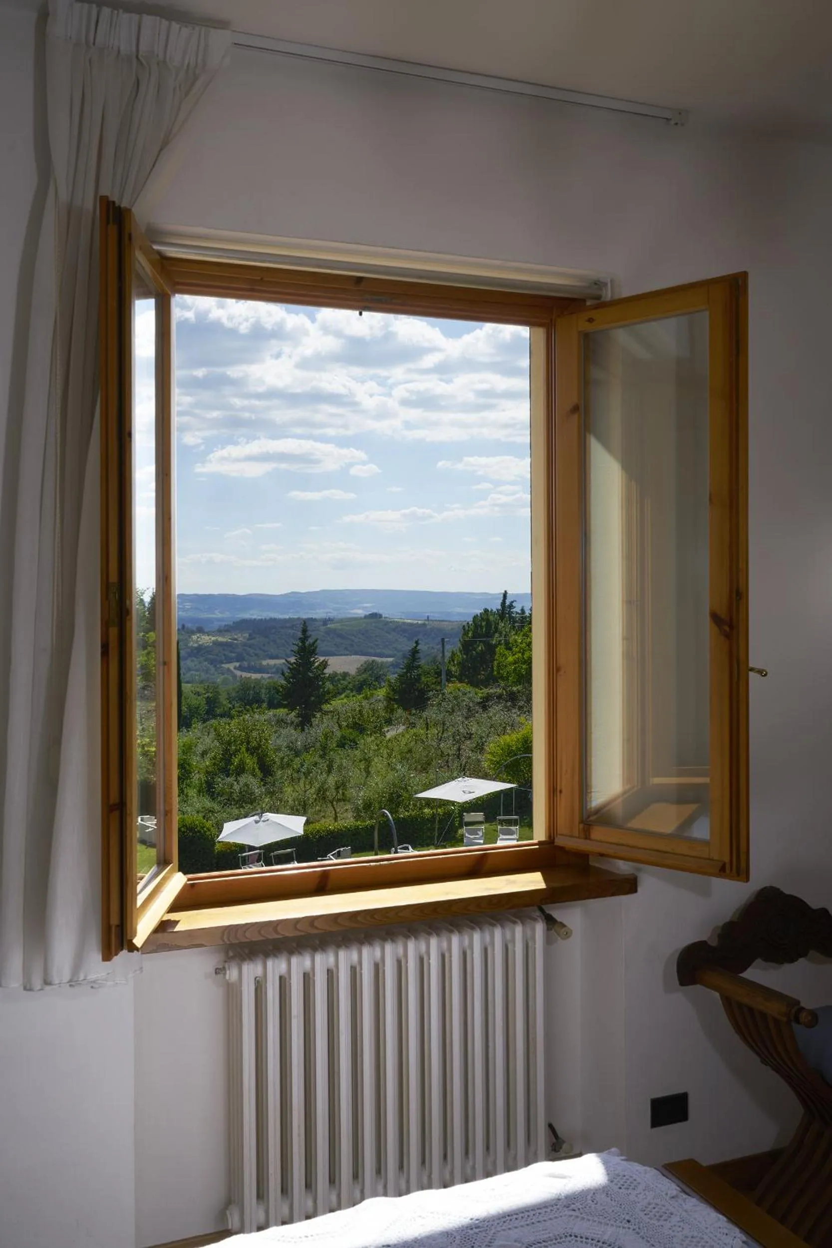 Balcony/Terrace in Villa Il Borraccio - Apartments Azalea and Begonia