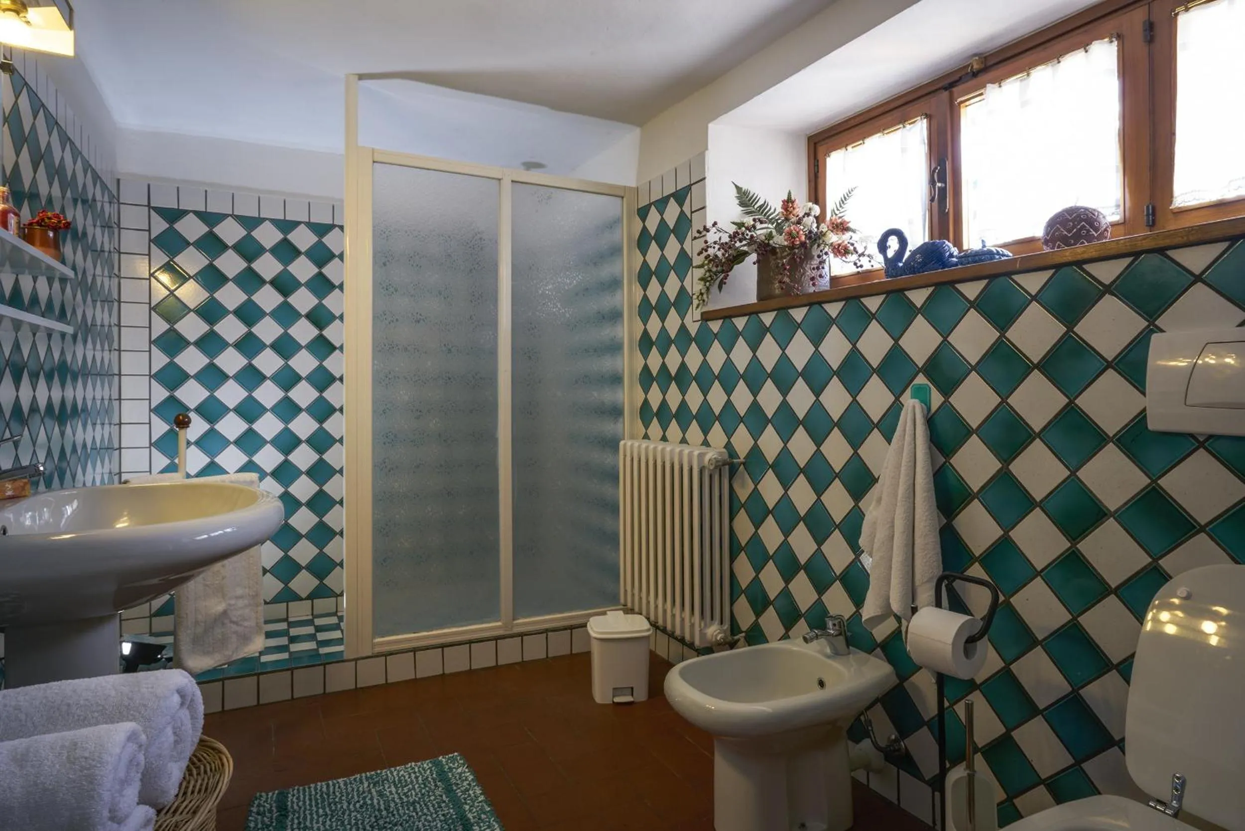 Shower in Villa Il Borraccio - Apartments Azalea and Begonia