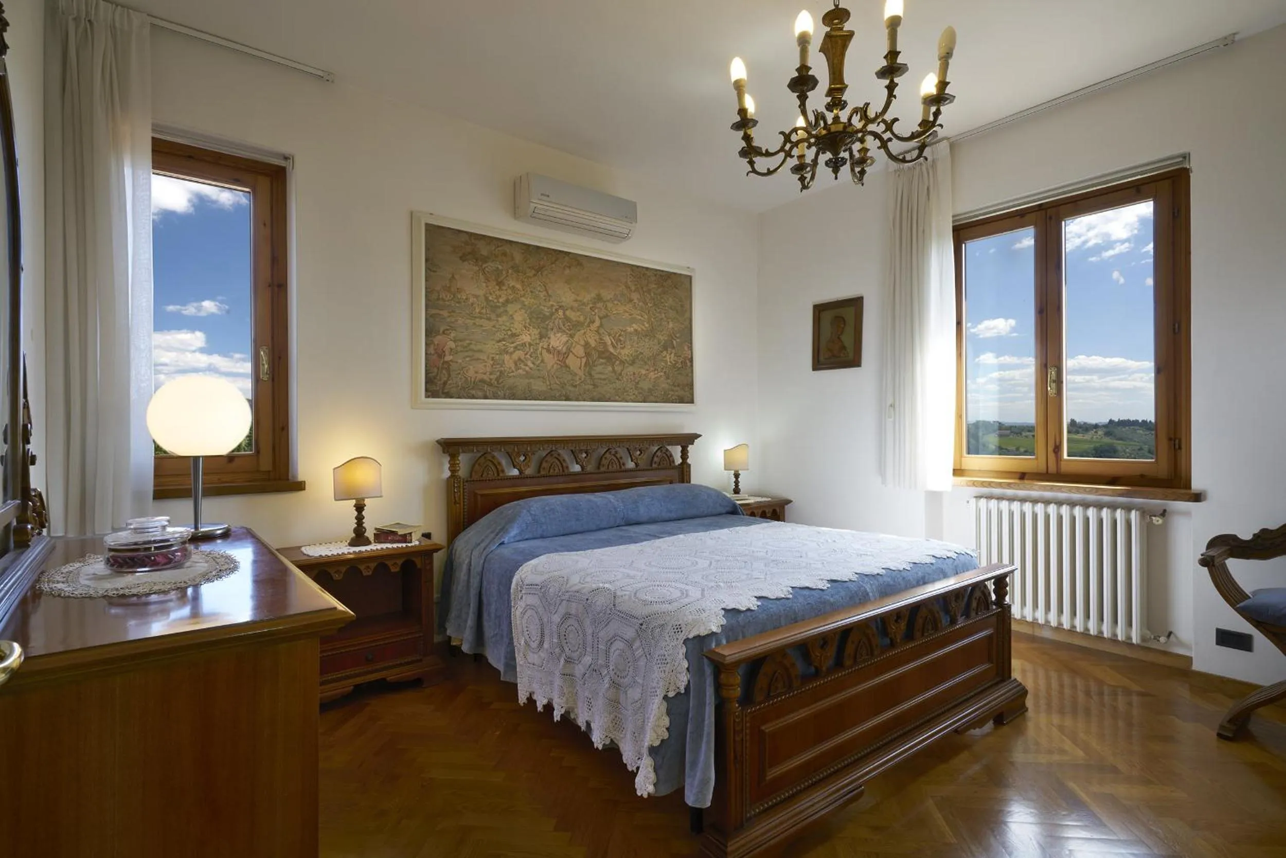 Bed in Villa Il Borraccio - Apartments Azalea and Begonia