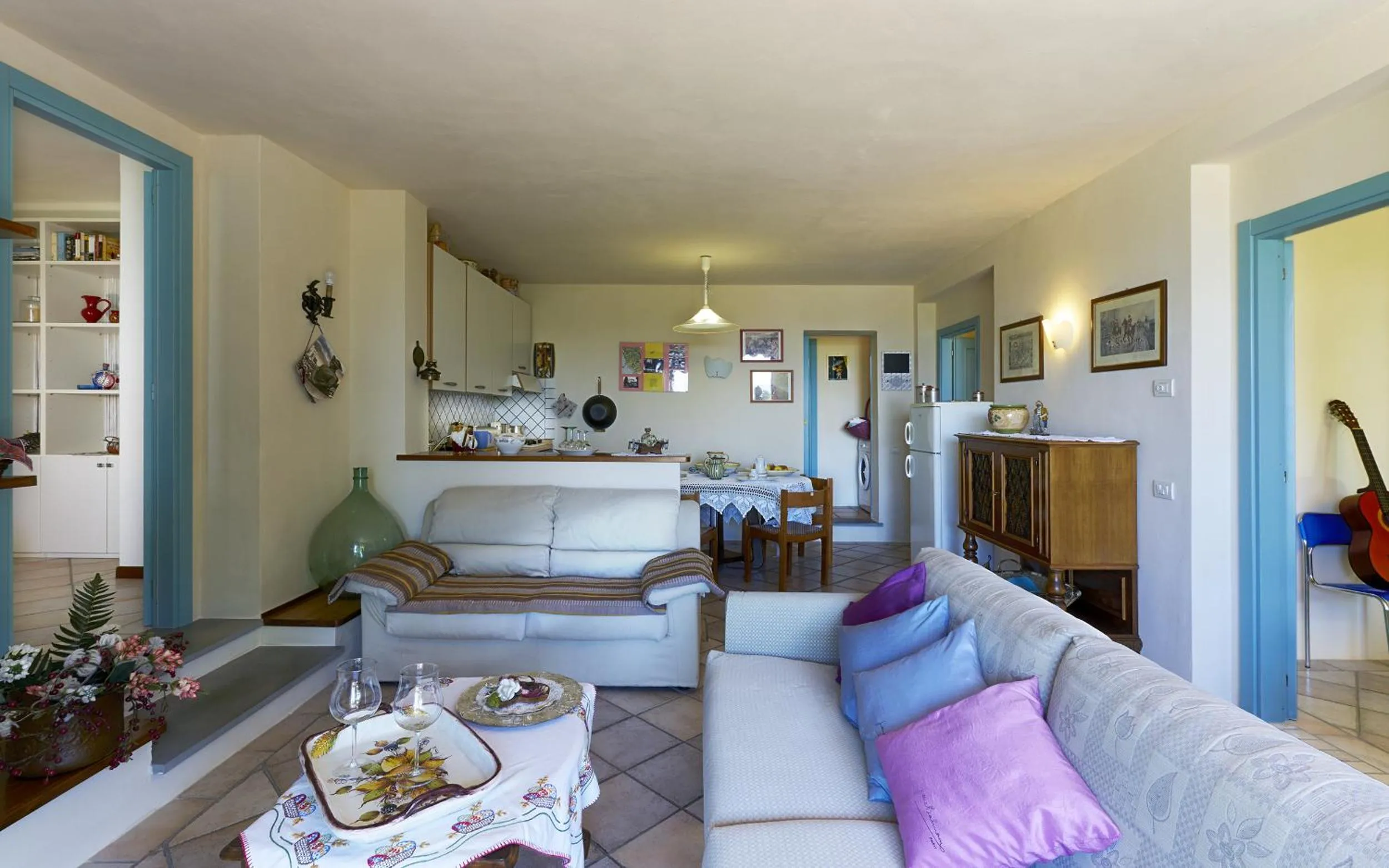 Kitchen or kitchenette in Villa Il Borraccio - Apartments Azalea and Begonia