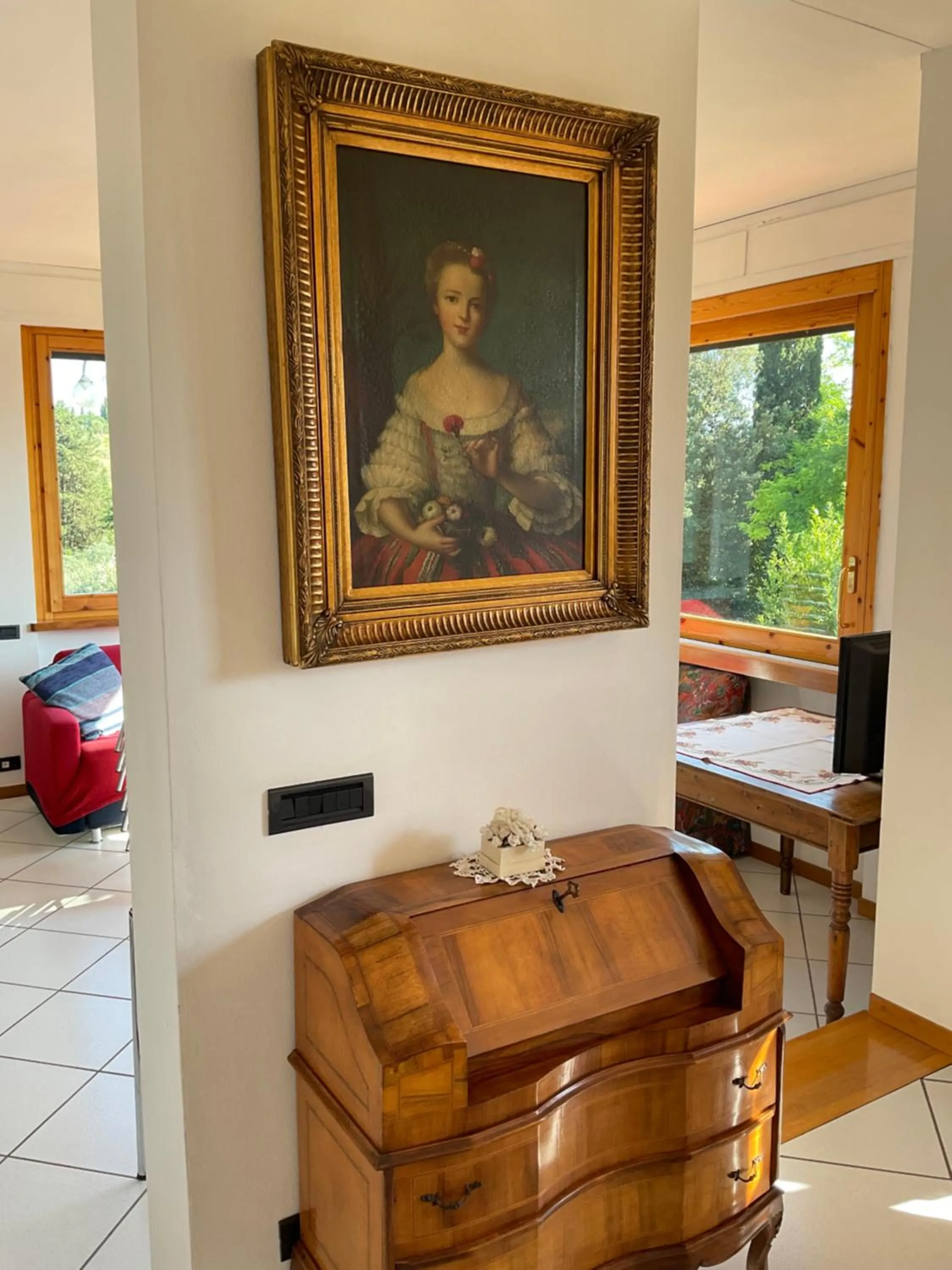 Living room in Villa Il Borraccio - Apartments Azalea and Begonia