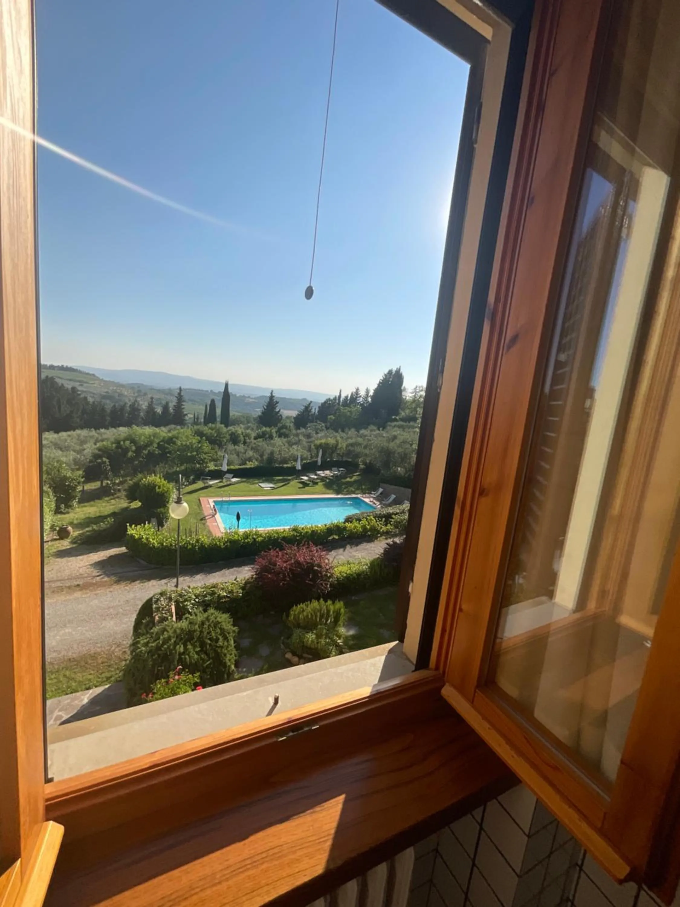 Mountain view in Villa Il Borraccio - Apartments Azalea and Begonia