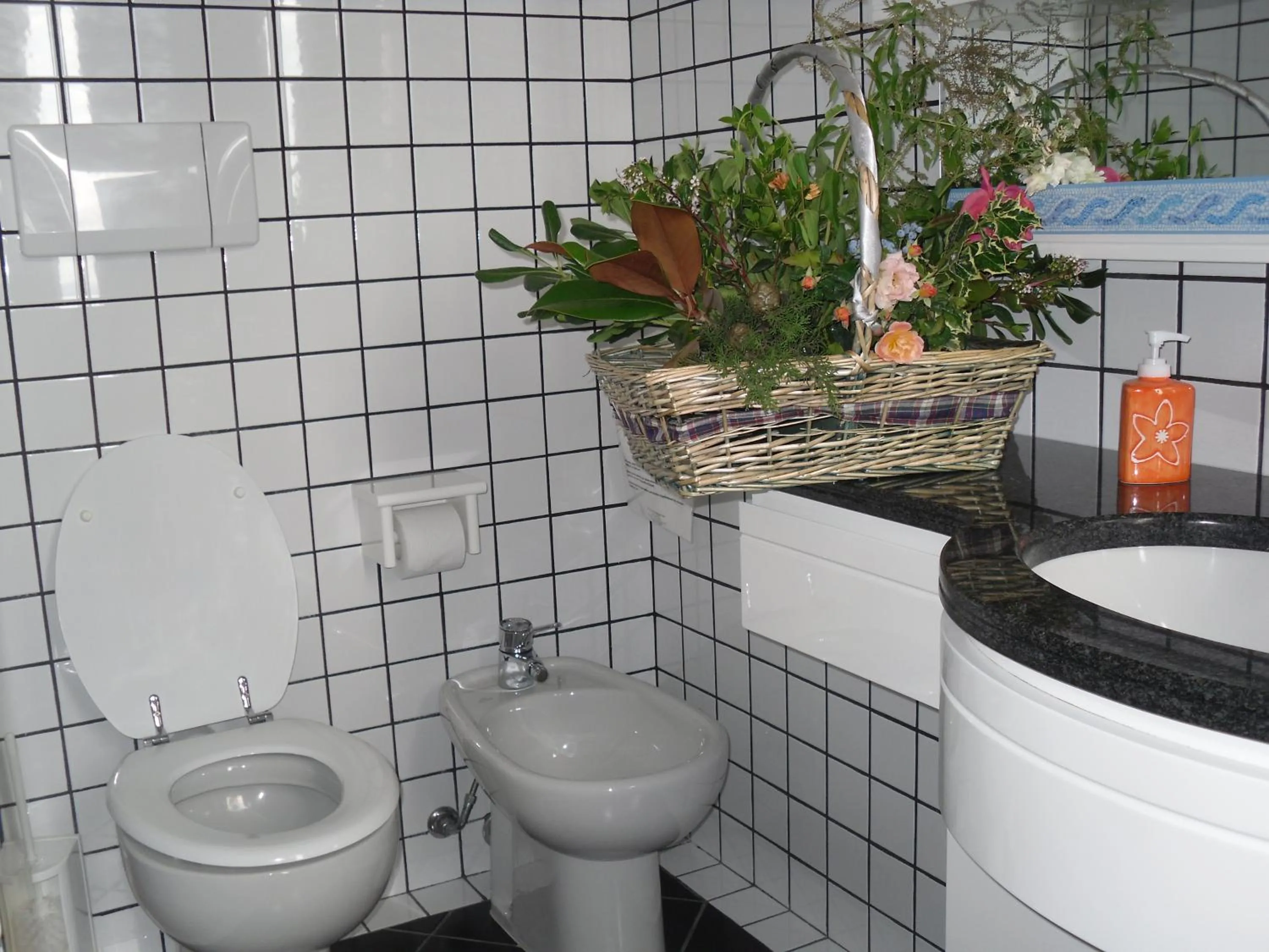 Bathroom in Villa Il Borraccio - Apartments Azalea and Begonia