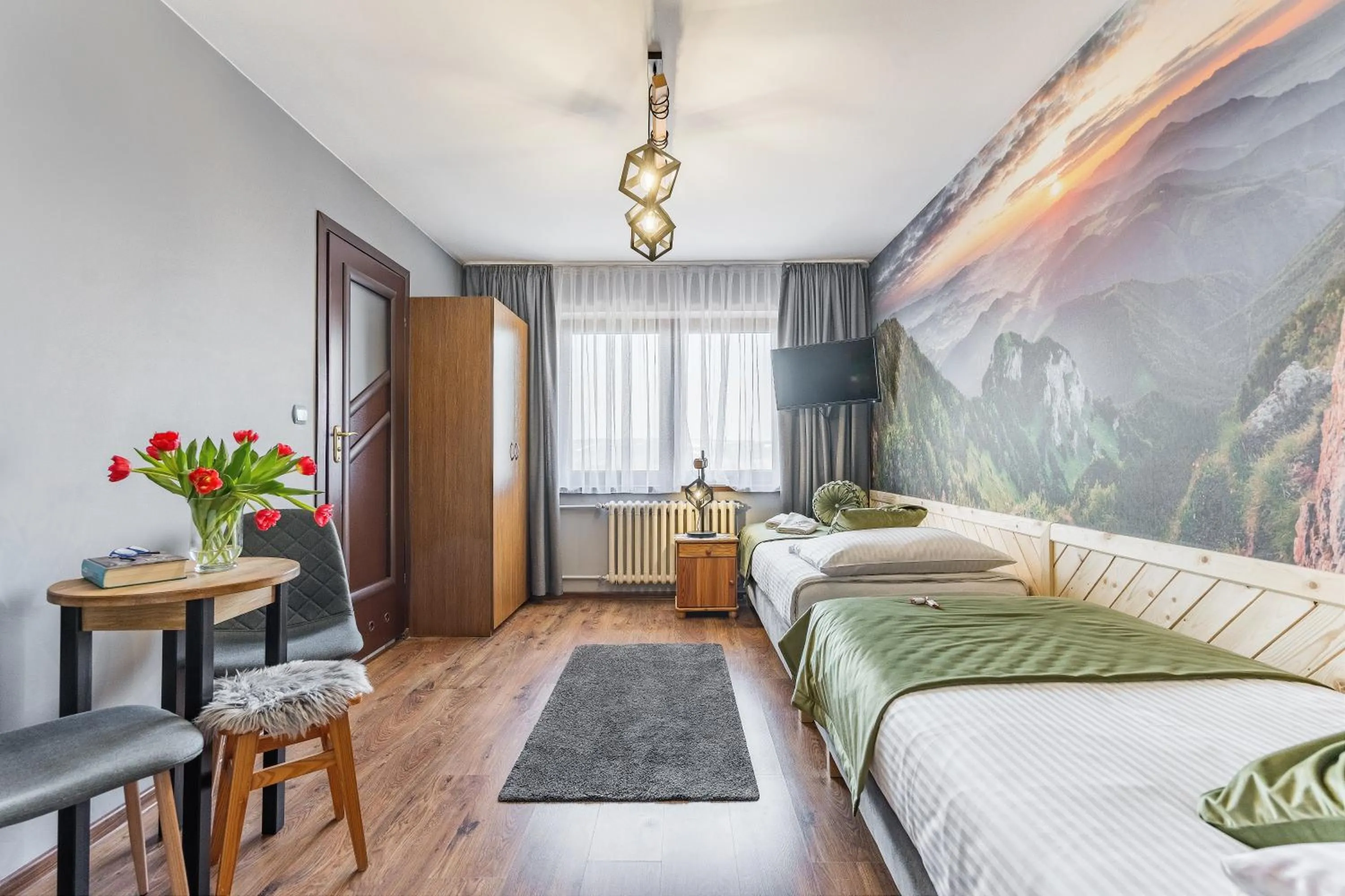 Bed in Pokoje Gościnne U Małgorzaty Jacuzzi & Sauna