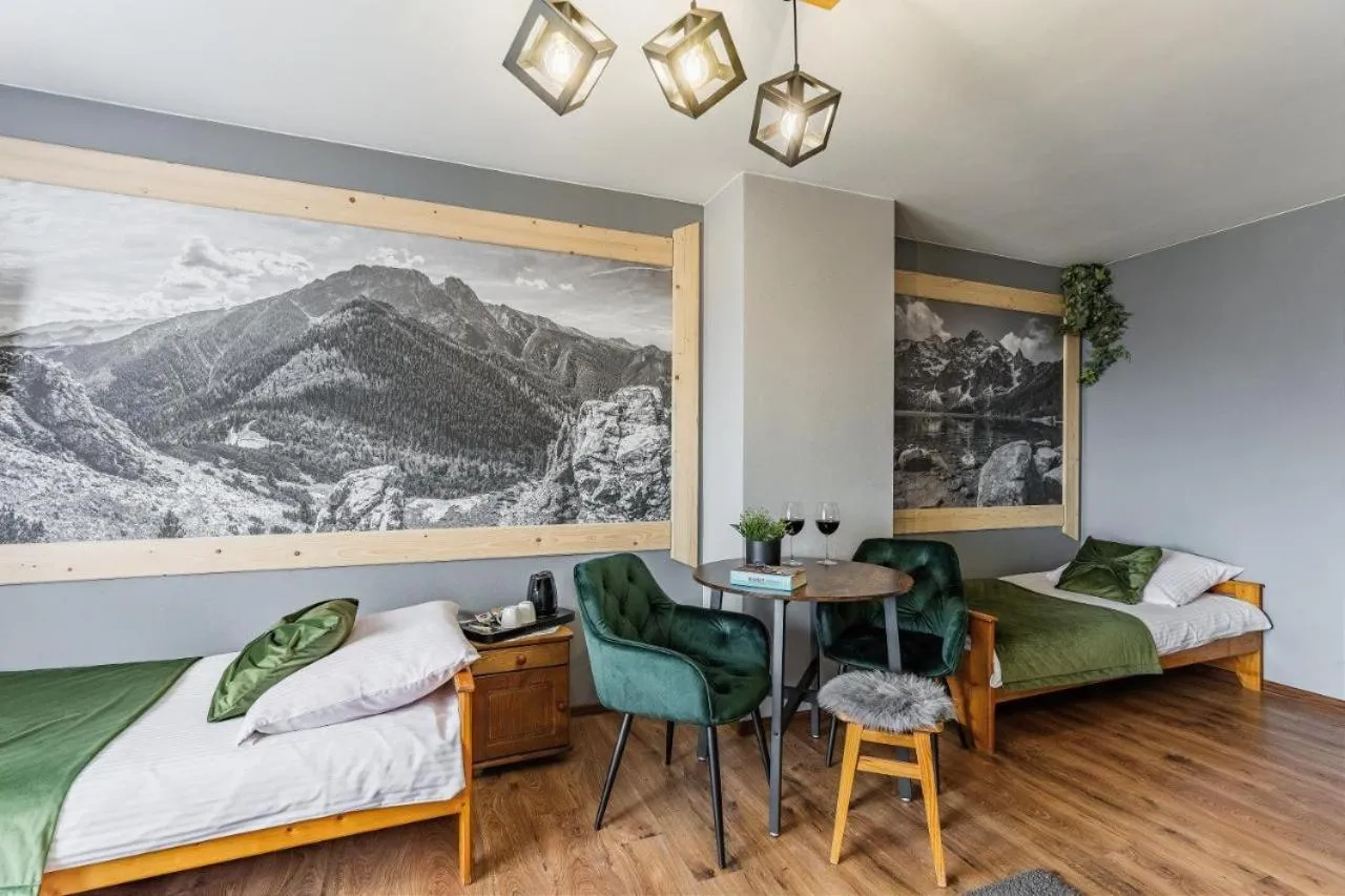 Bed in Pokoje Gościnne U Małgorzaty Jacuzzi & Sauna