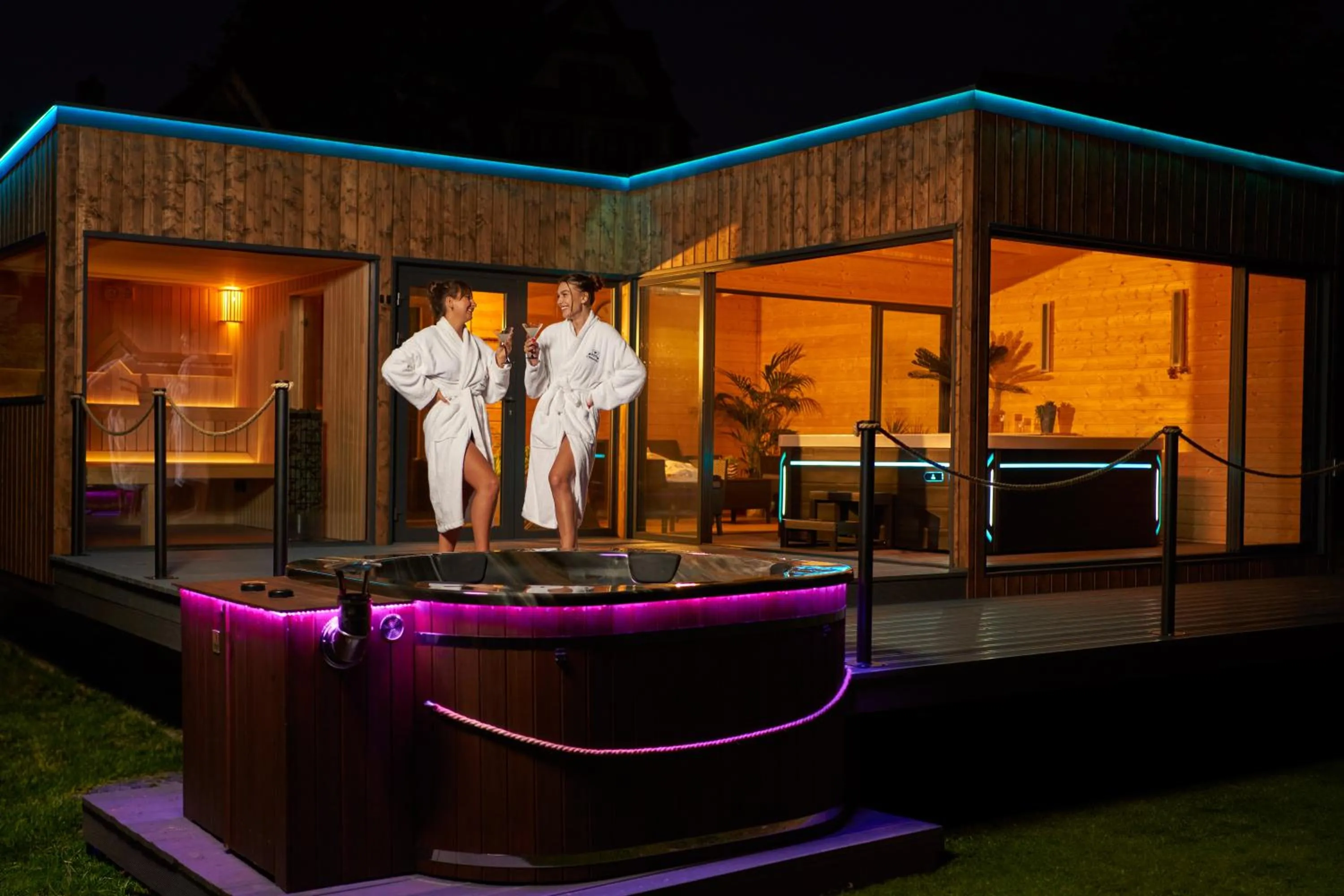 Hot Tub in Pokoje Gościnne U Małgorzaty Jacuzzi & Sauna