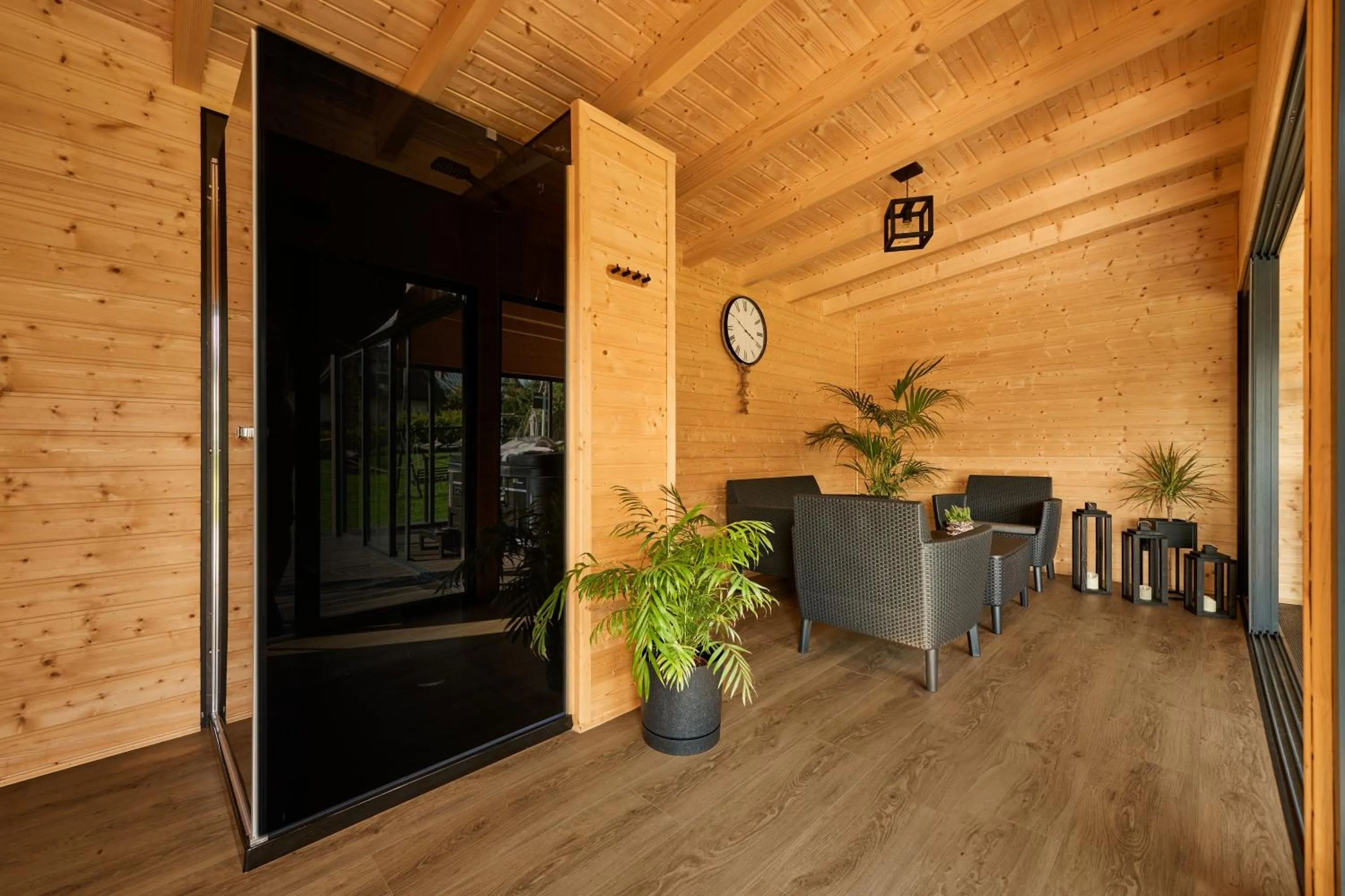 Sauna in Pokoje Gościnne U Małgorzaty Jacuzzi & Sauna