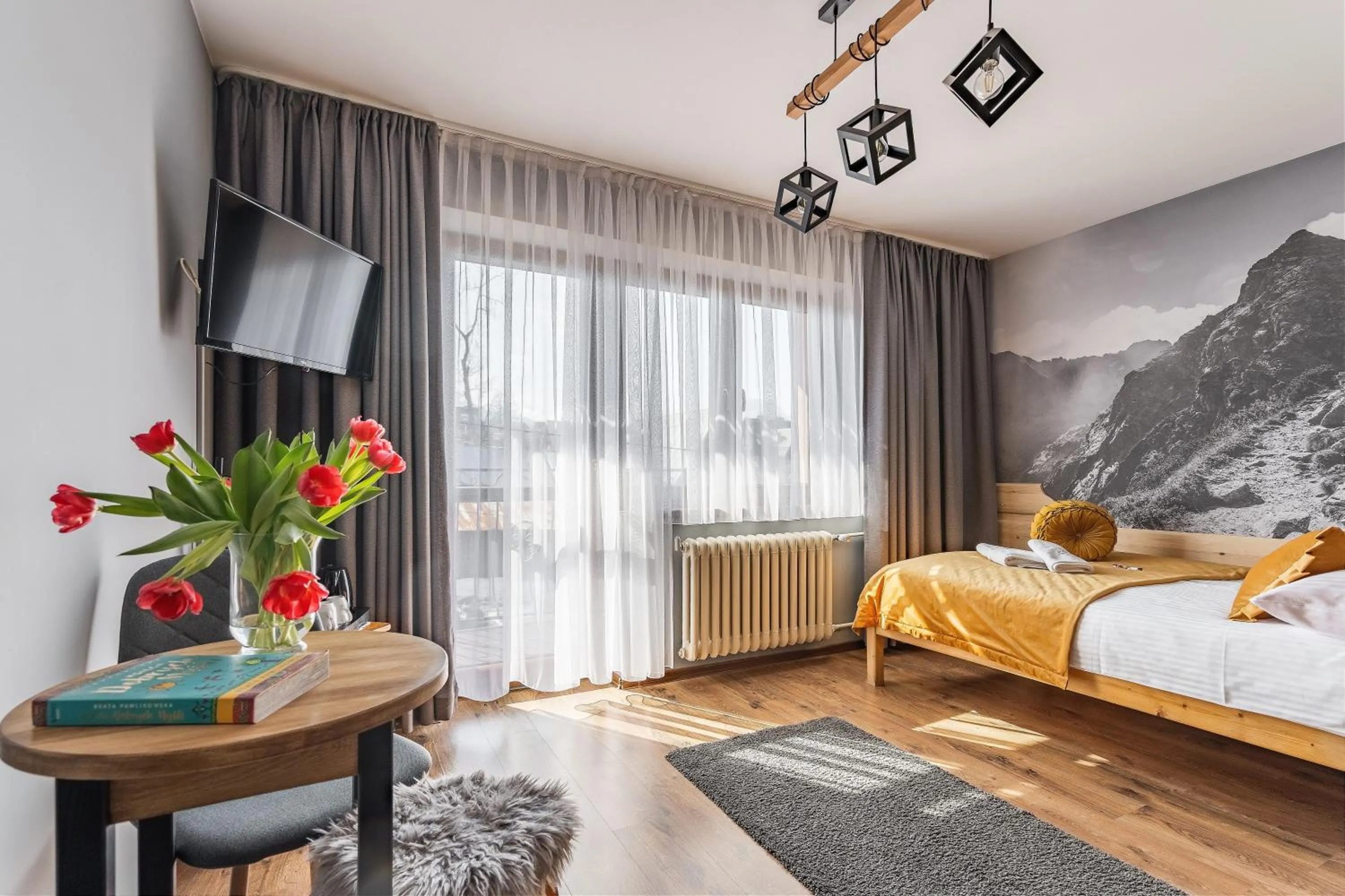 Bed in Pokoje Gościnne U Małgorzaty Jacuzzi & Sauna