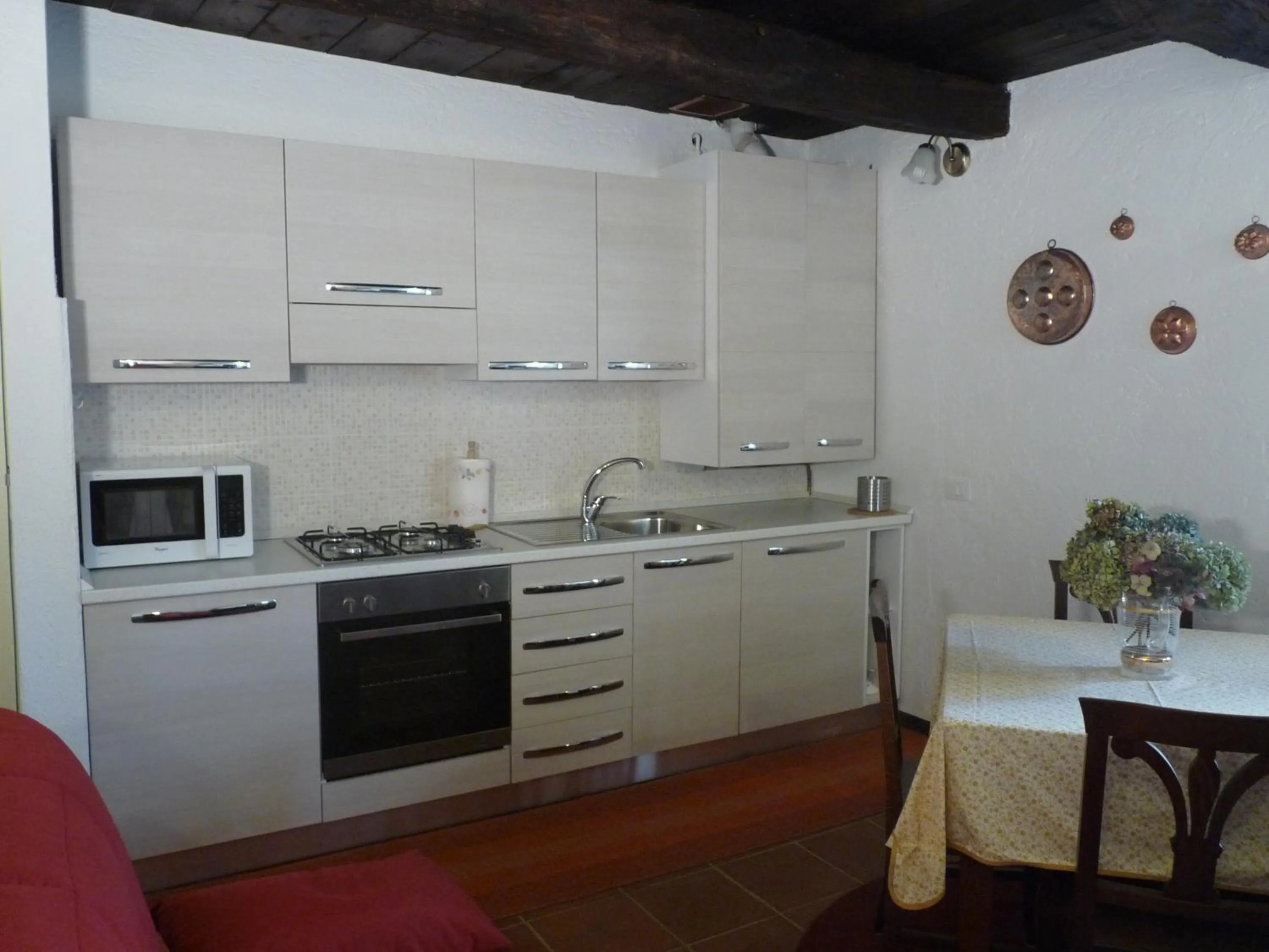 Kitchen or kitchenette in Apartments Cusius and Horta