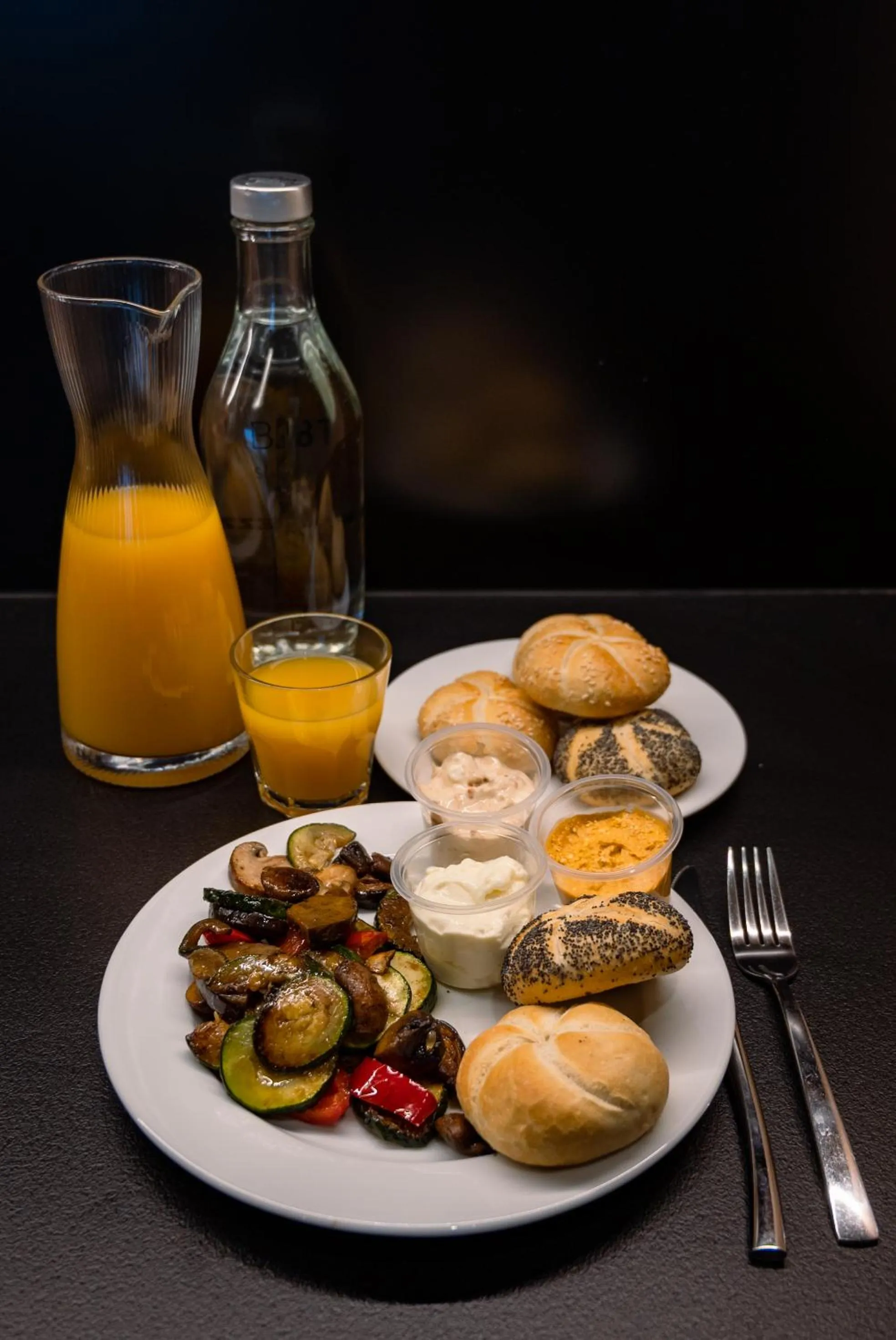 Food in BJ81 Suite Hotel