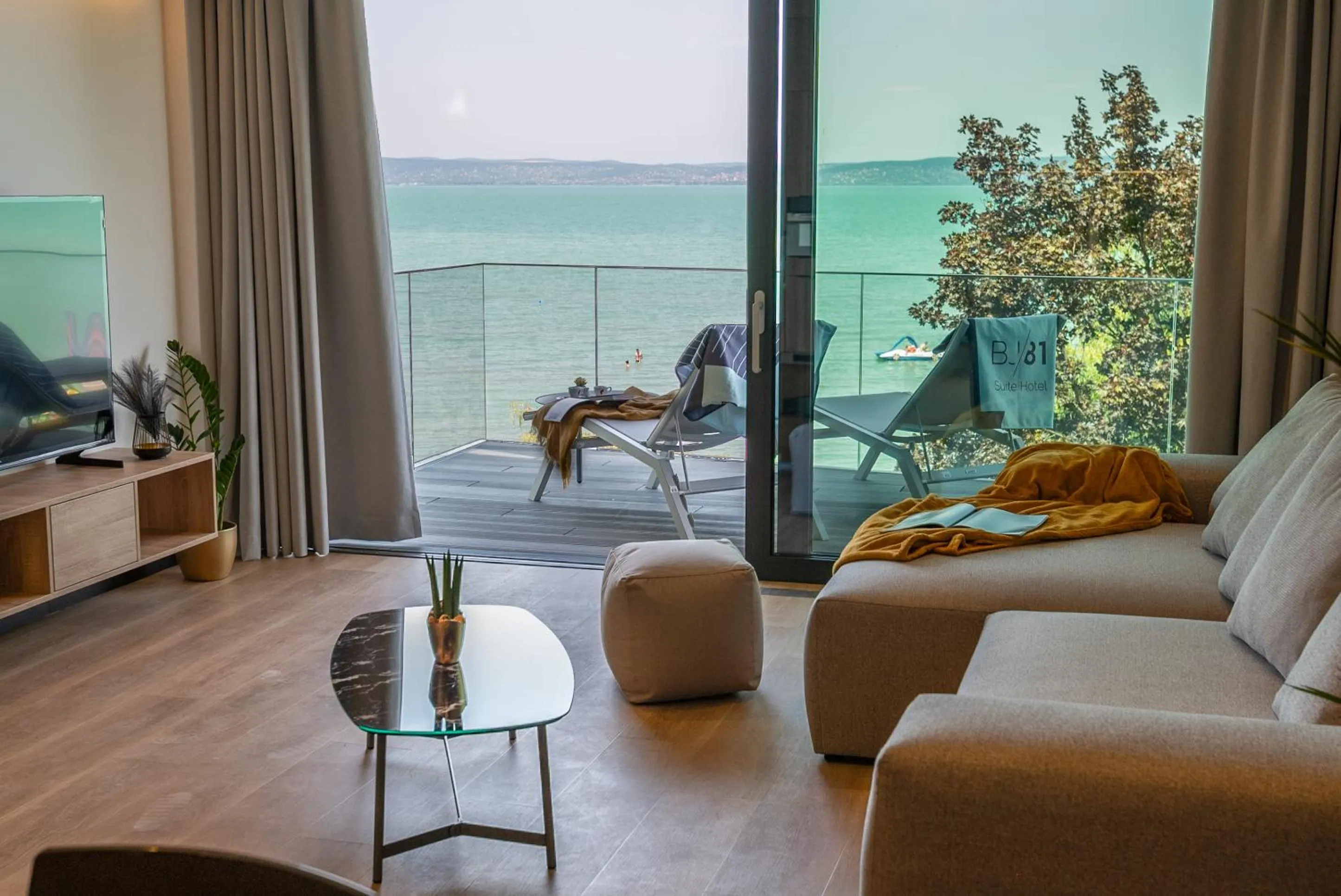 TV and multimedia in BJ81 Suite Hotel