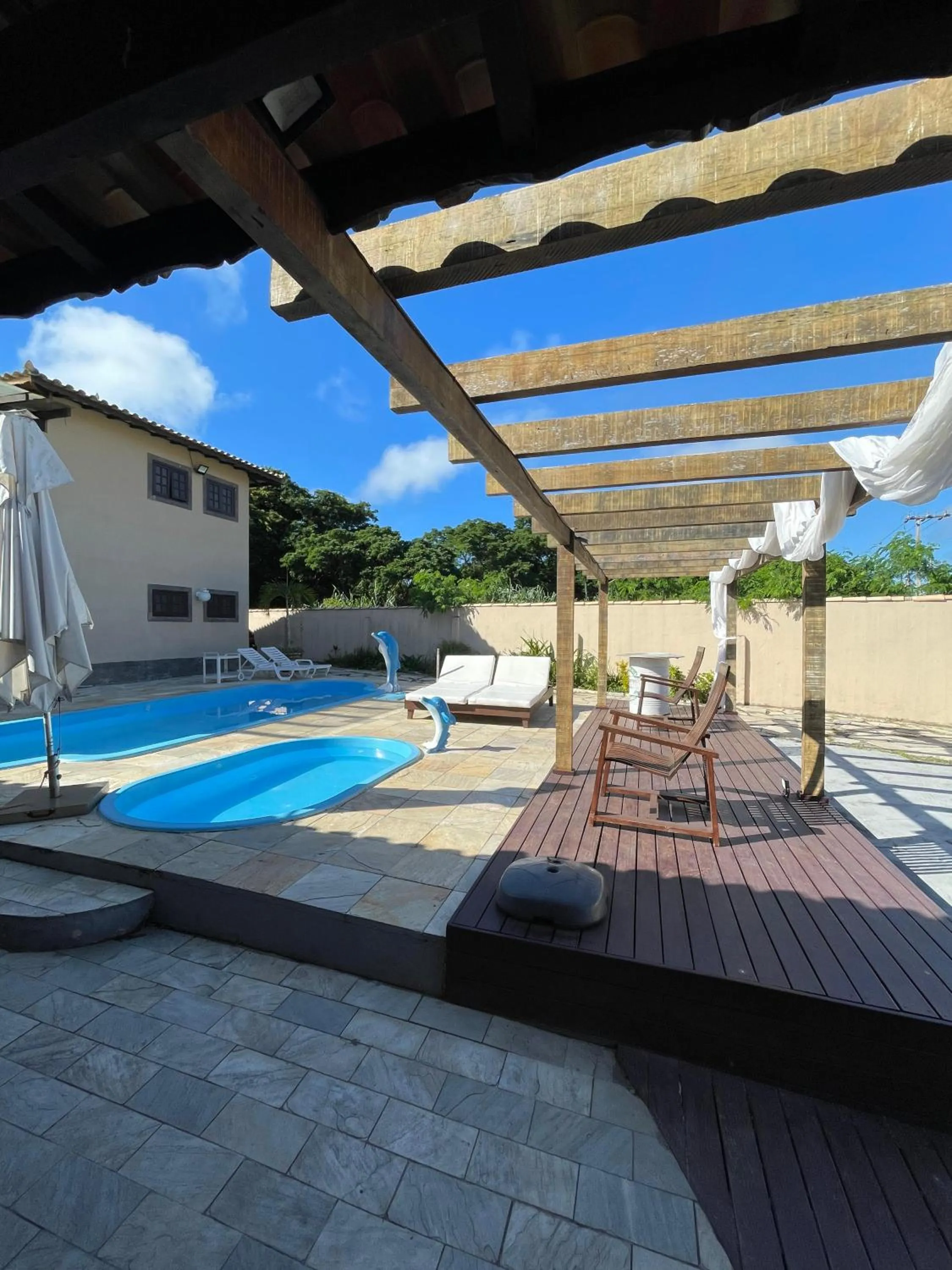 Patio in Pousada Aruna Eco Buzios