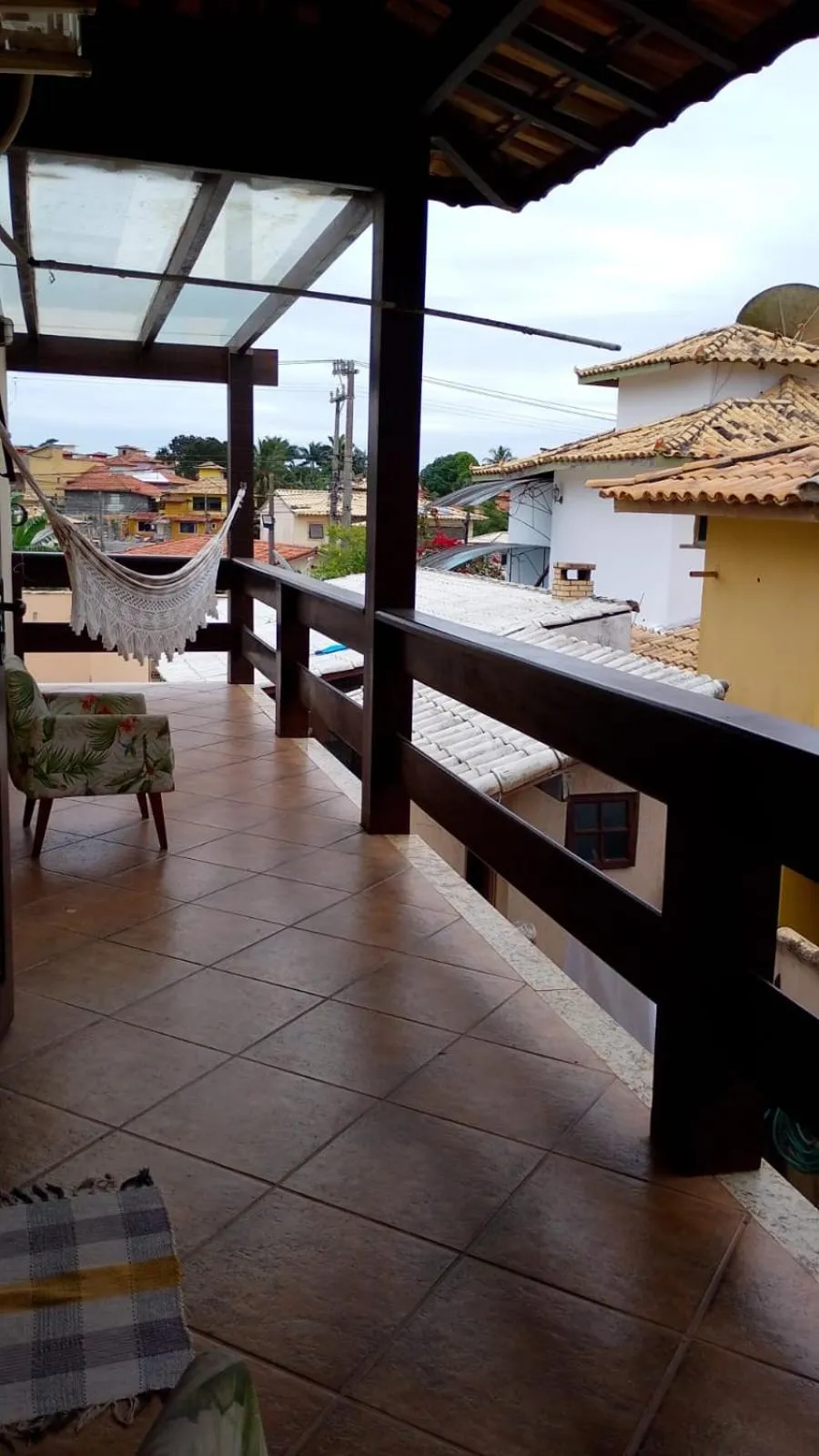 Balcony/Terrace in Pousada Aruna Eco Buzios