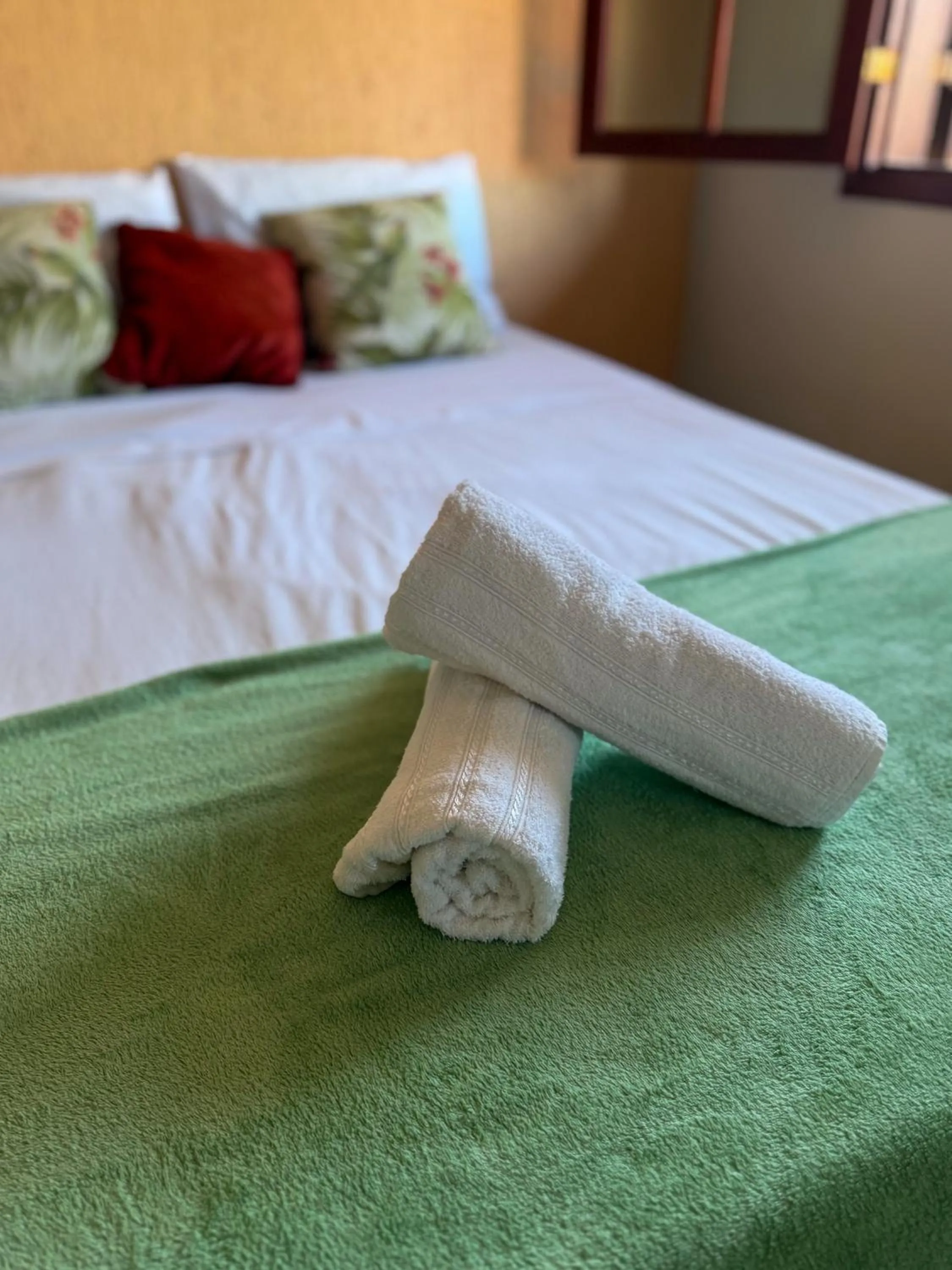 Bed in Pousada Aruna Eco Buzios