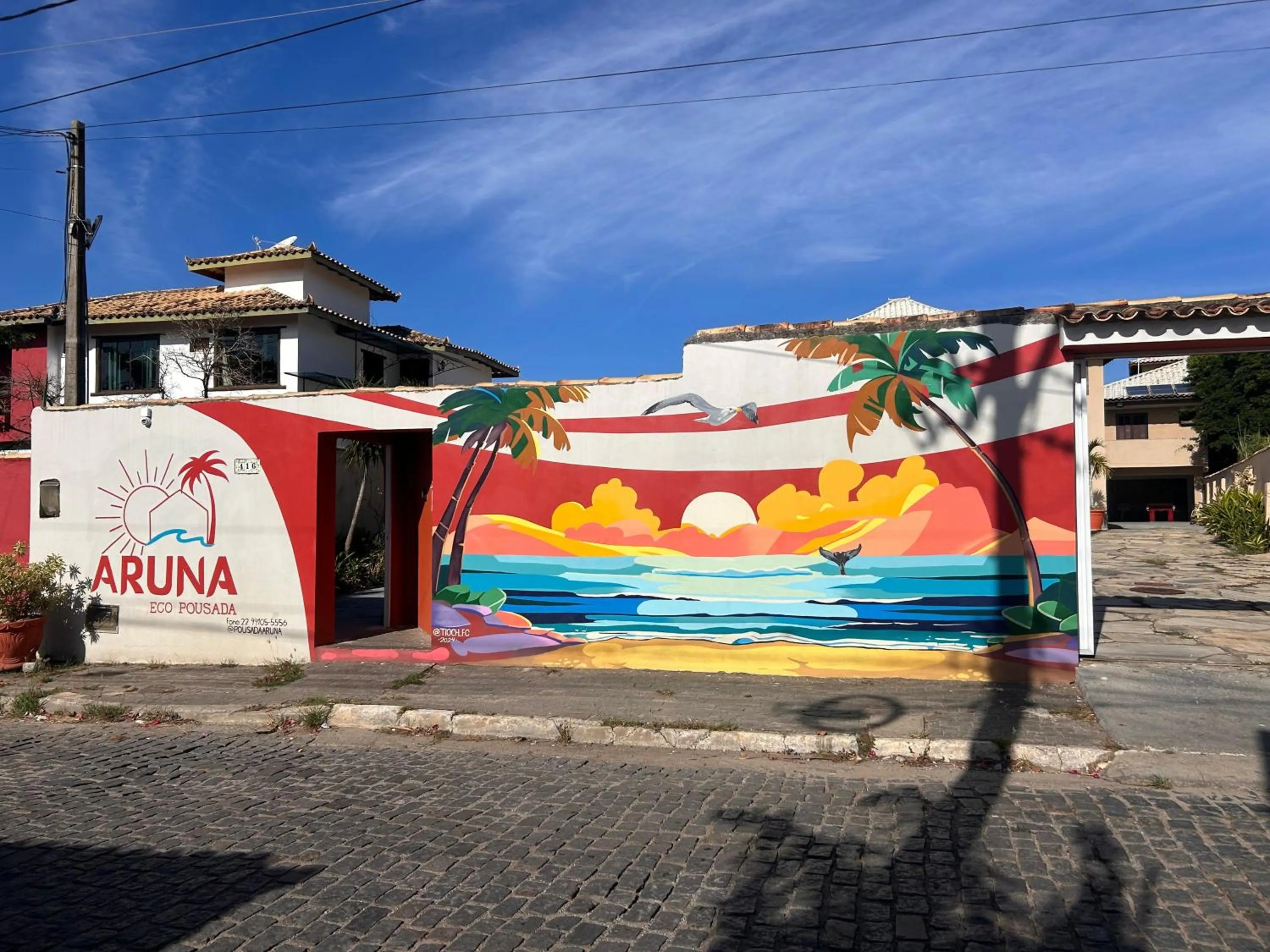 Property building in Pousada Aruna Eco Buzios