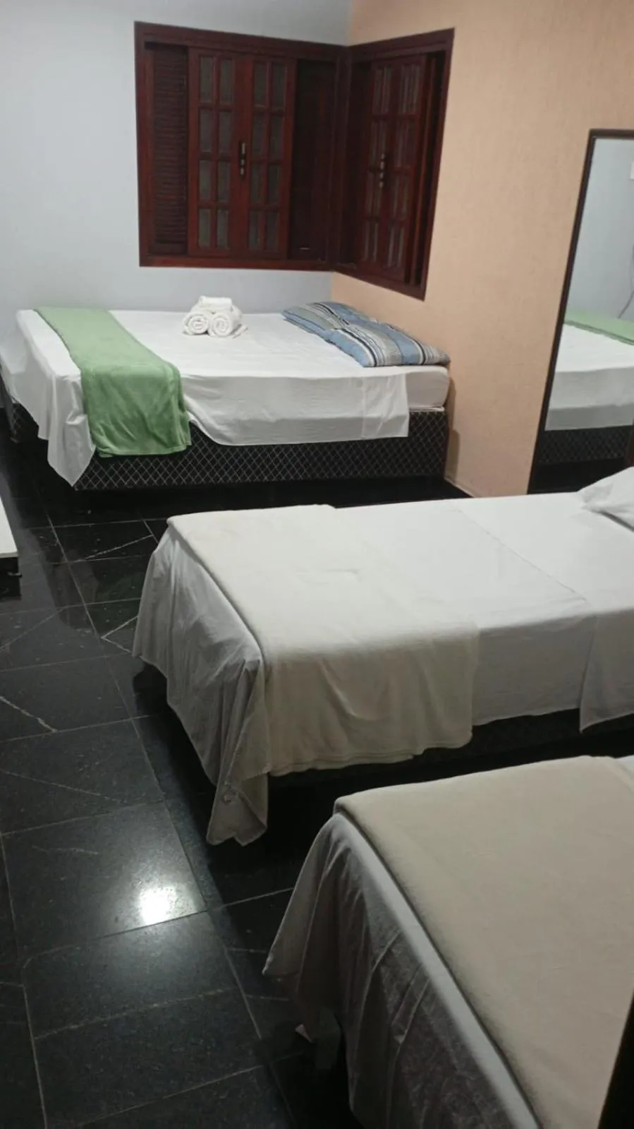 Bed in Pousada Aruna Eco Buzios