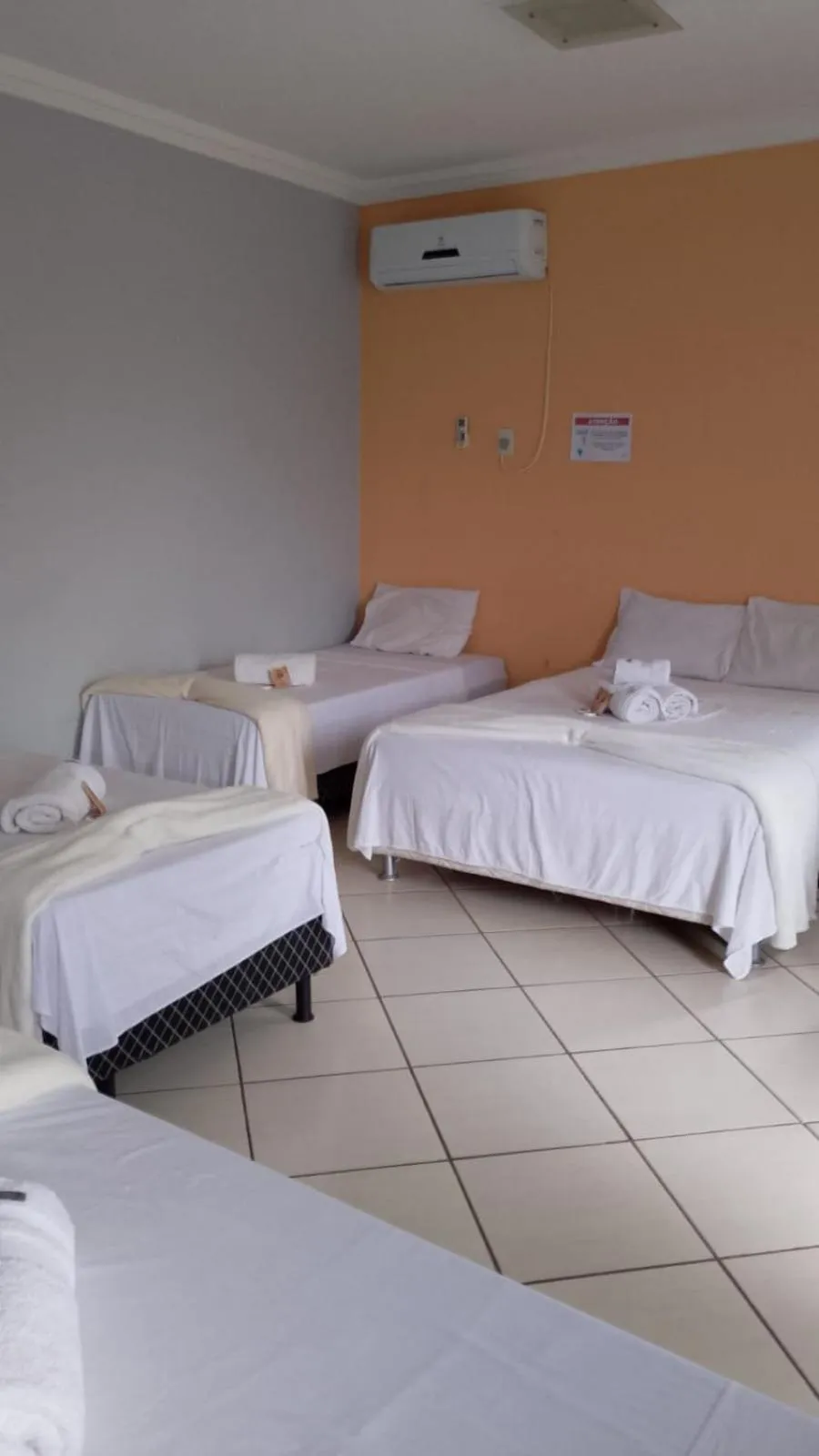 Bed in Pousada Aruna Eco Buzios