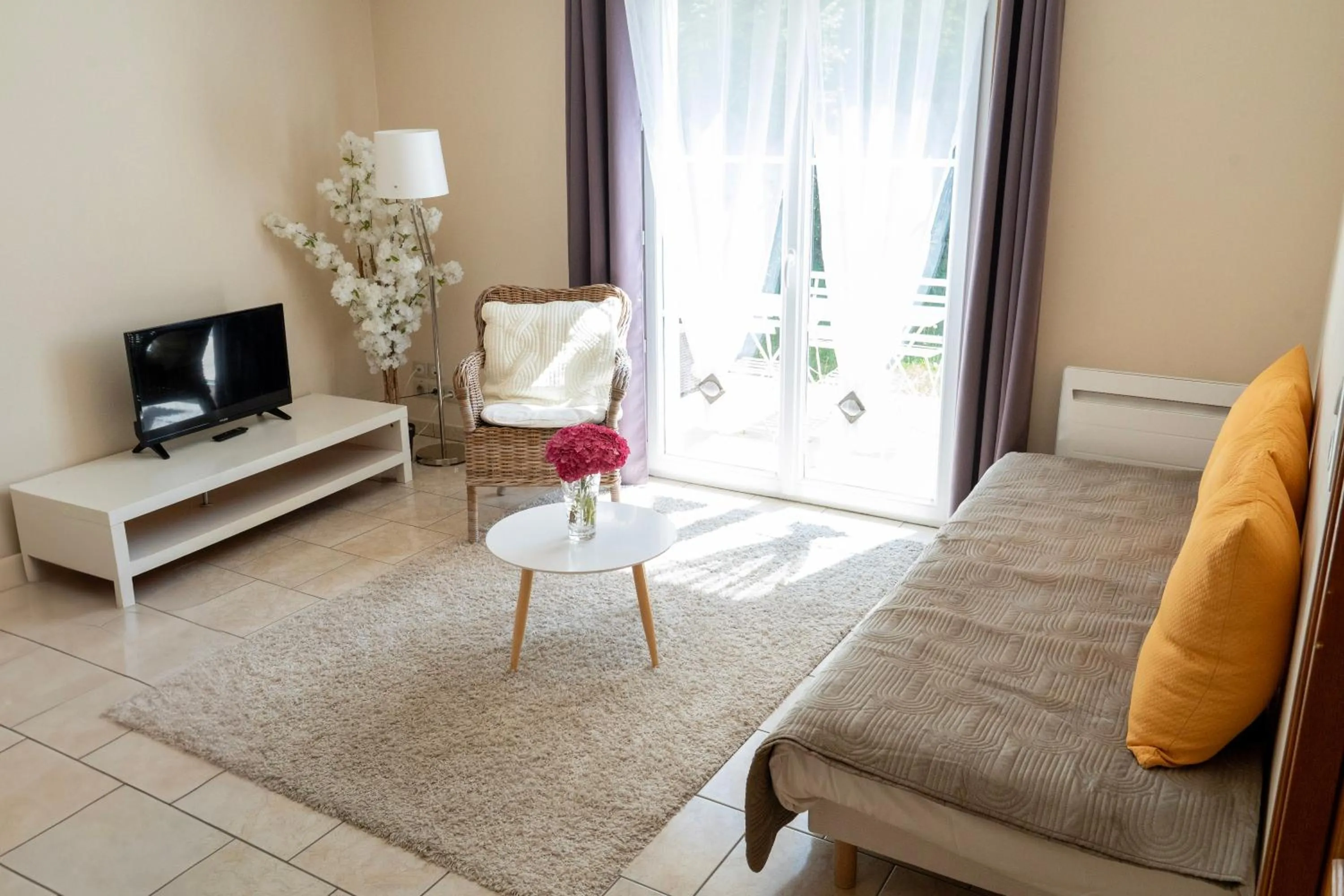Living room in Le Haut-Val Résidences