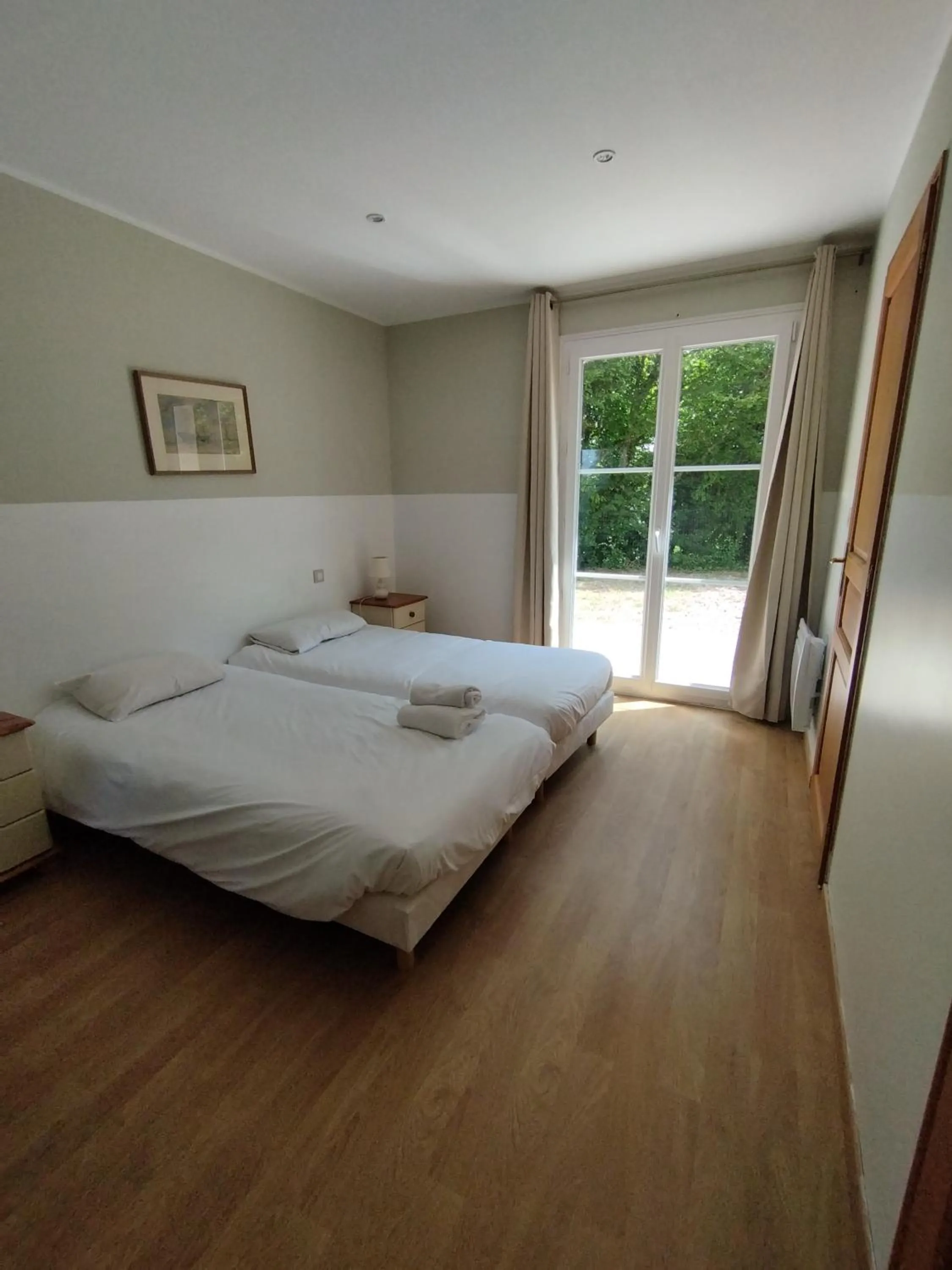 Patio, Bed in Le Haut-Val Résidences