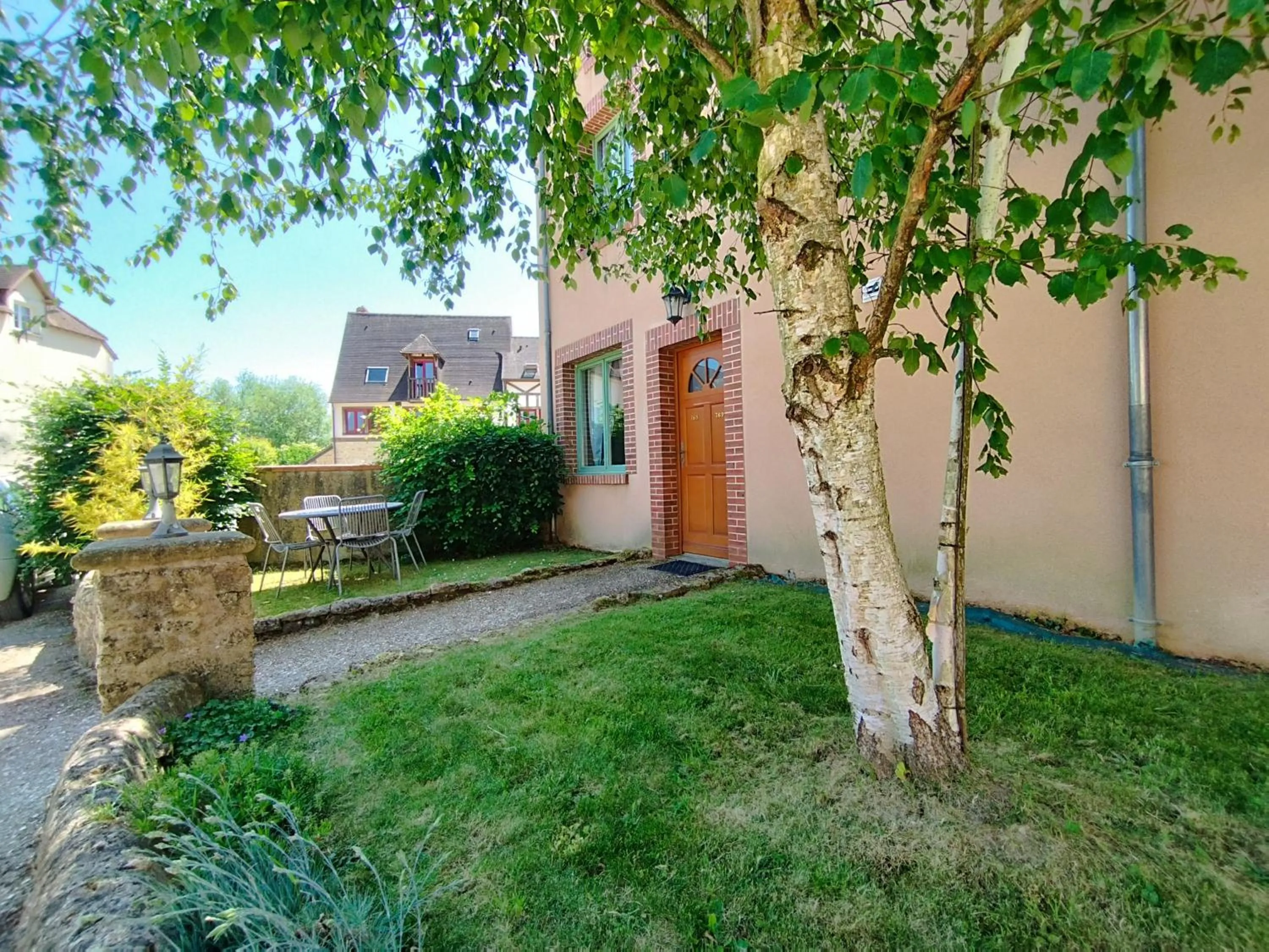 Patio in Le Haut-Val Résidences