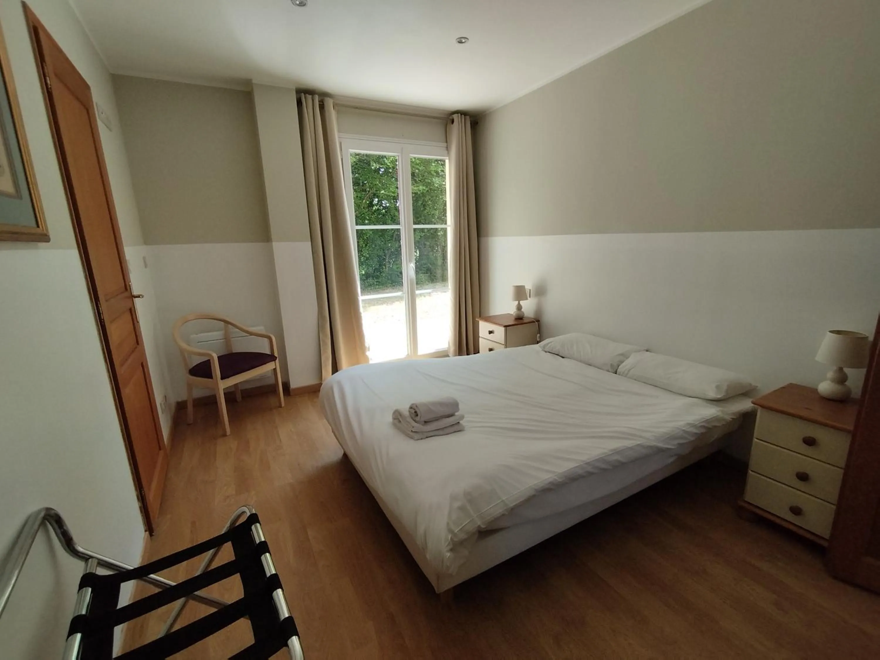 Patio, Bed in Le Haut-Val Résidences