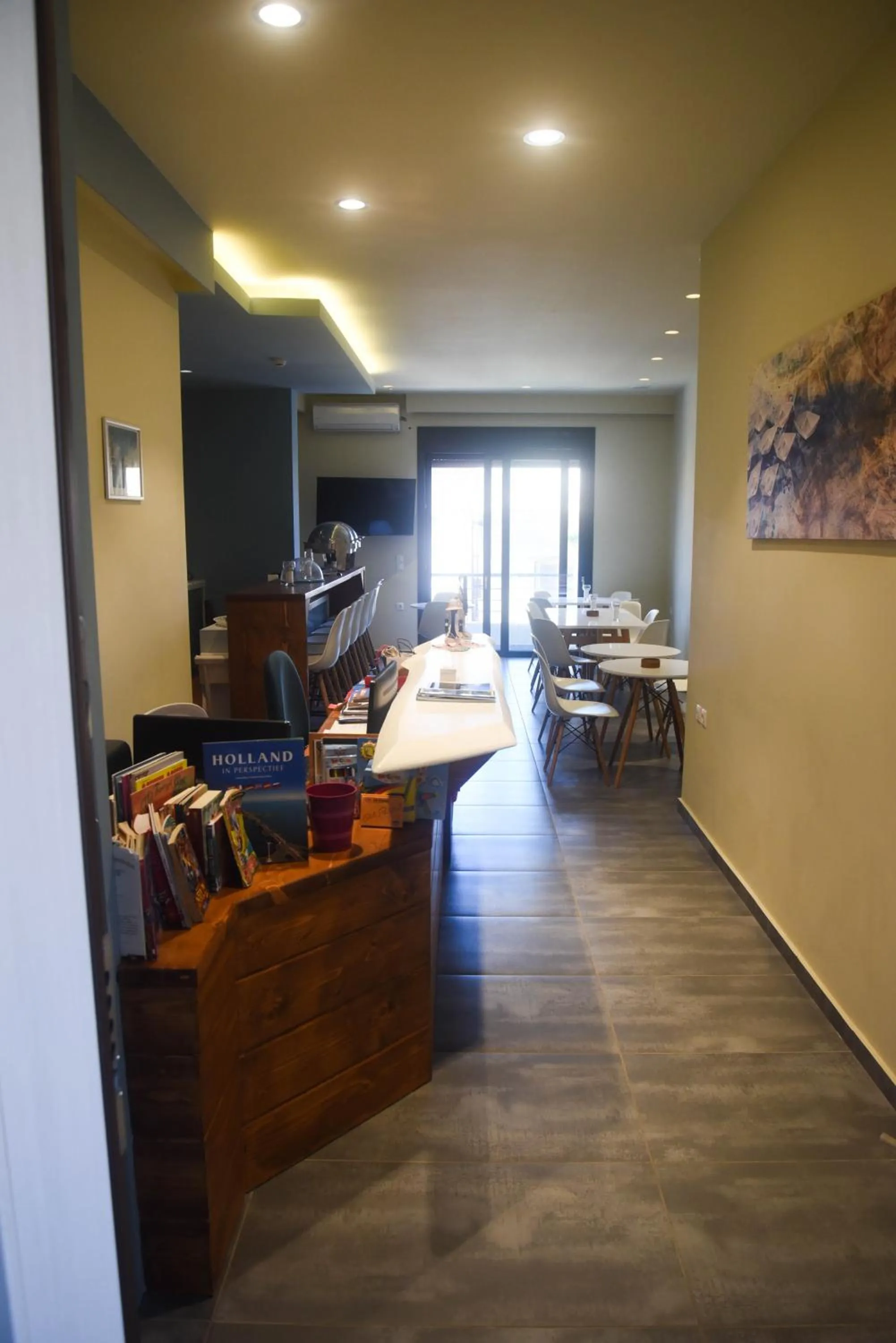 Seating area in Alissachni Luxury Apartments