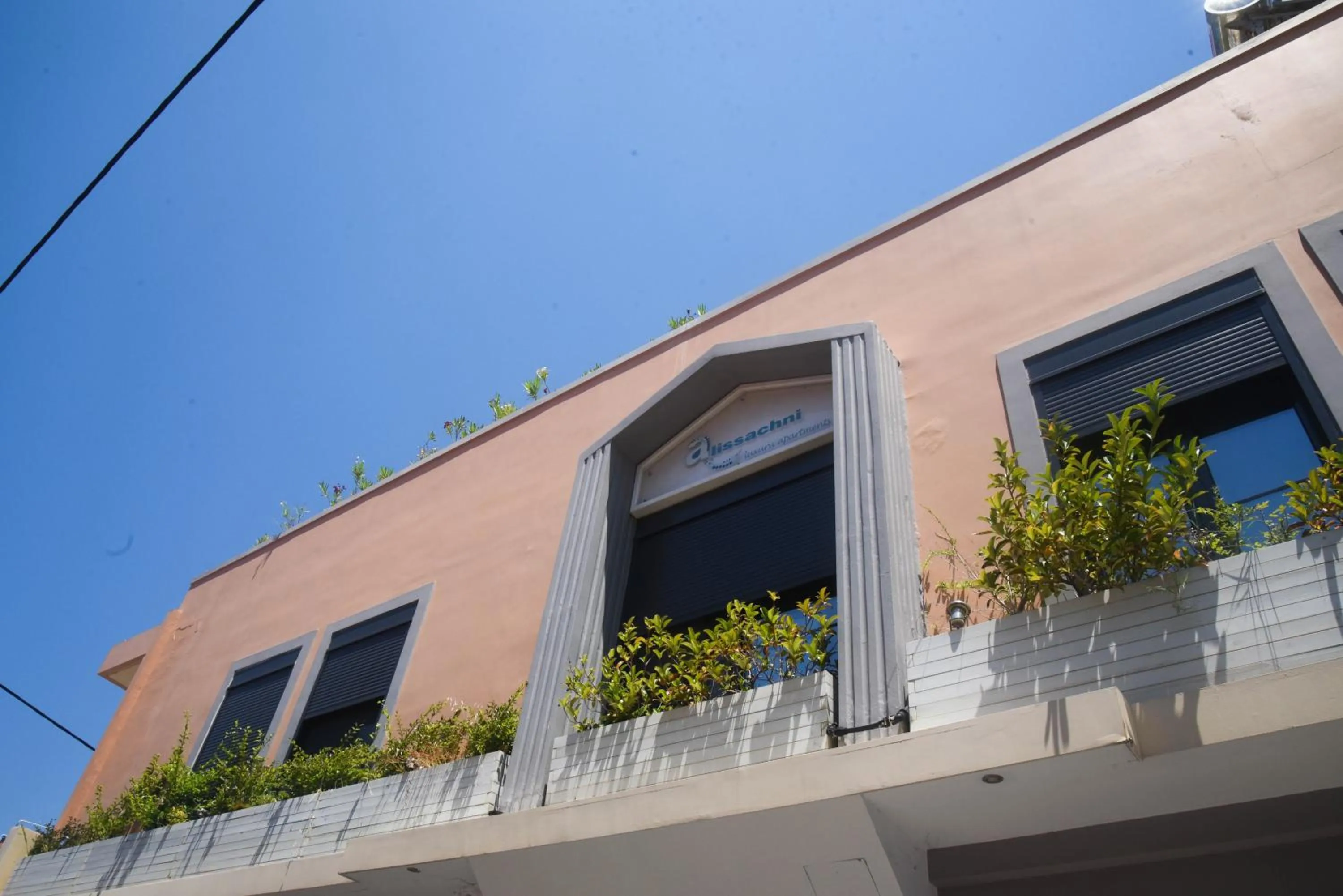 Facade/entrance in Alissachni Luxury Apartments