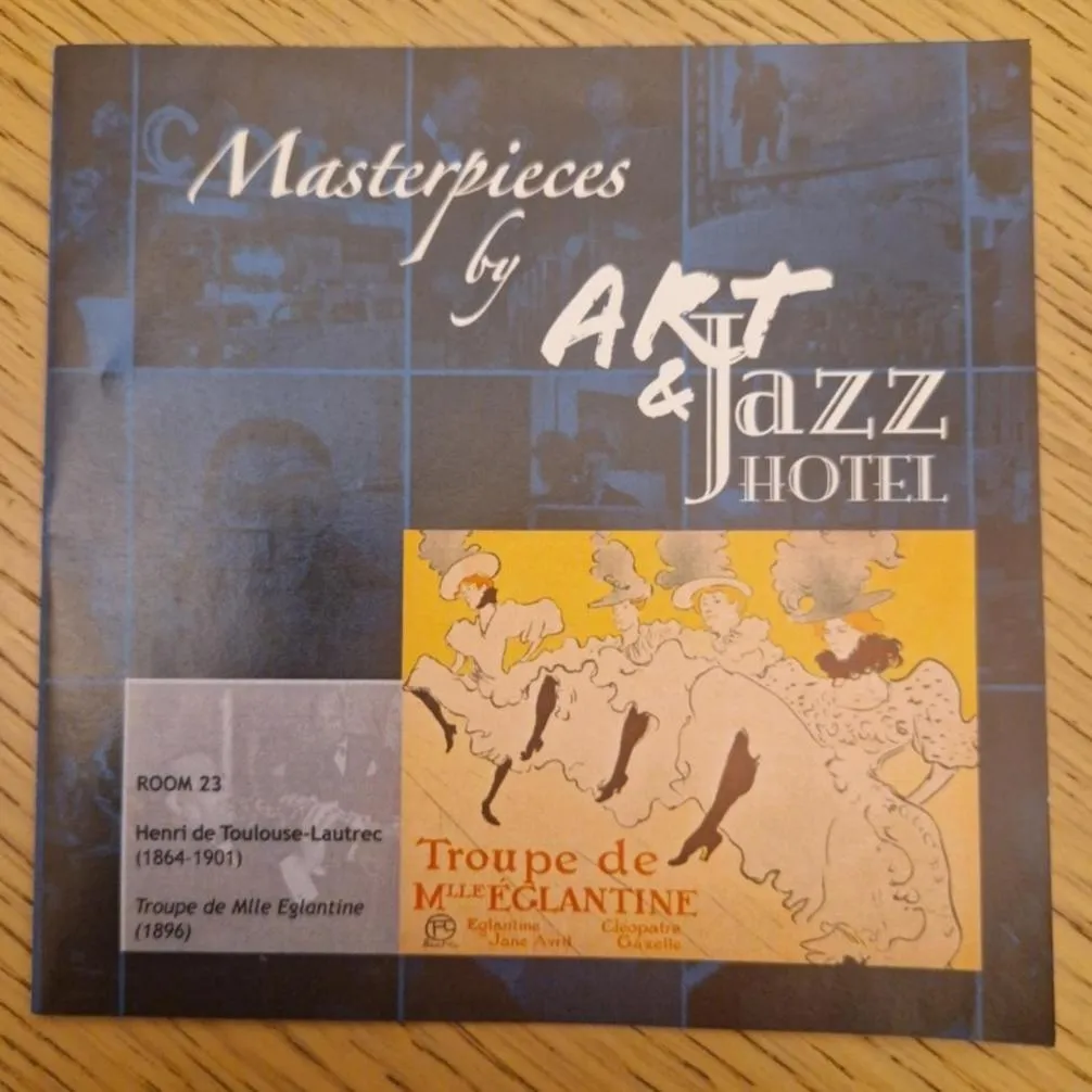 Decorative detail in Art & Jazz Hotel