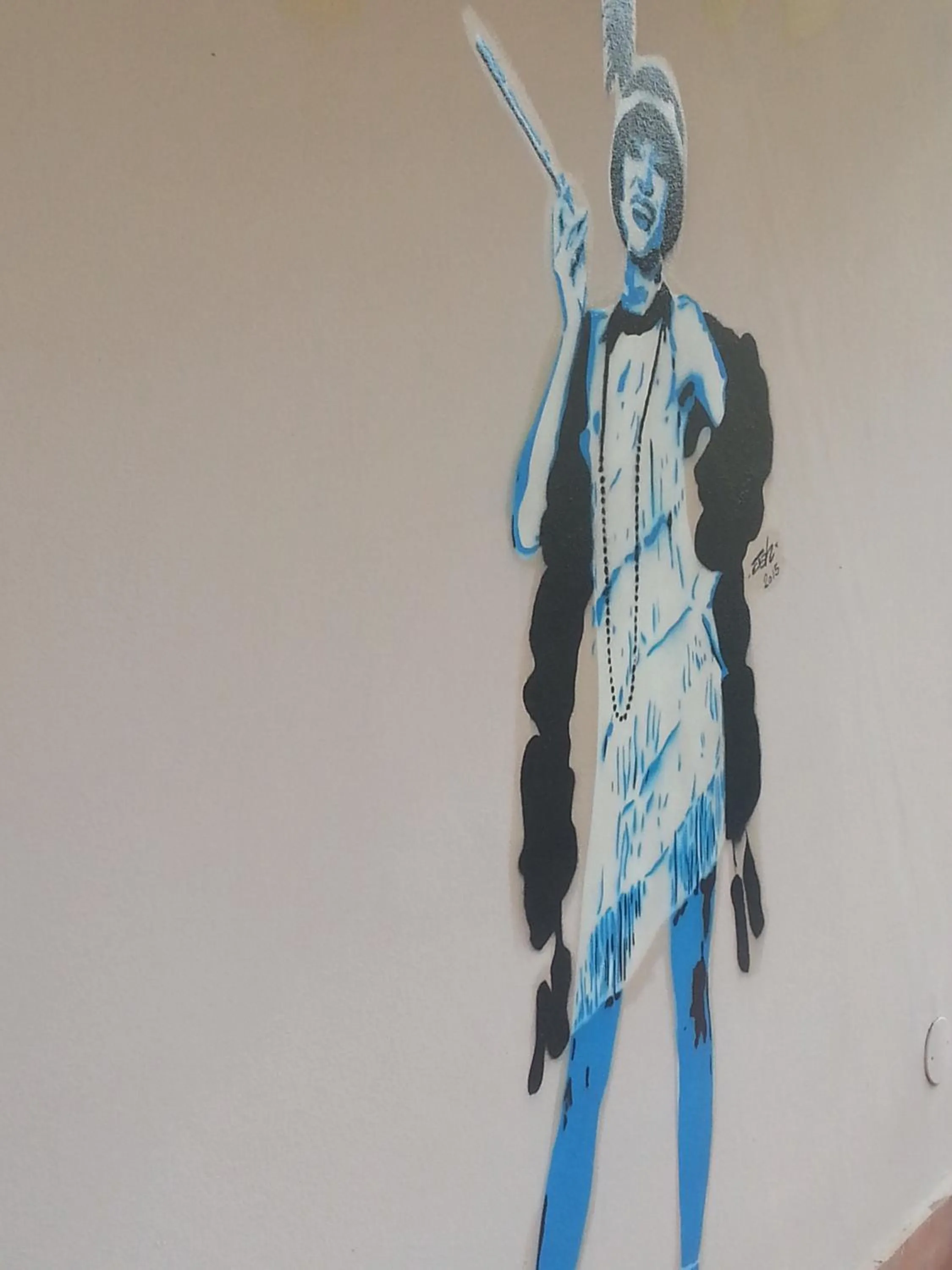 Decorative detail in Art & Jazz Hotel