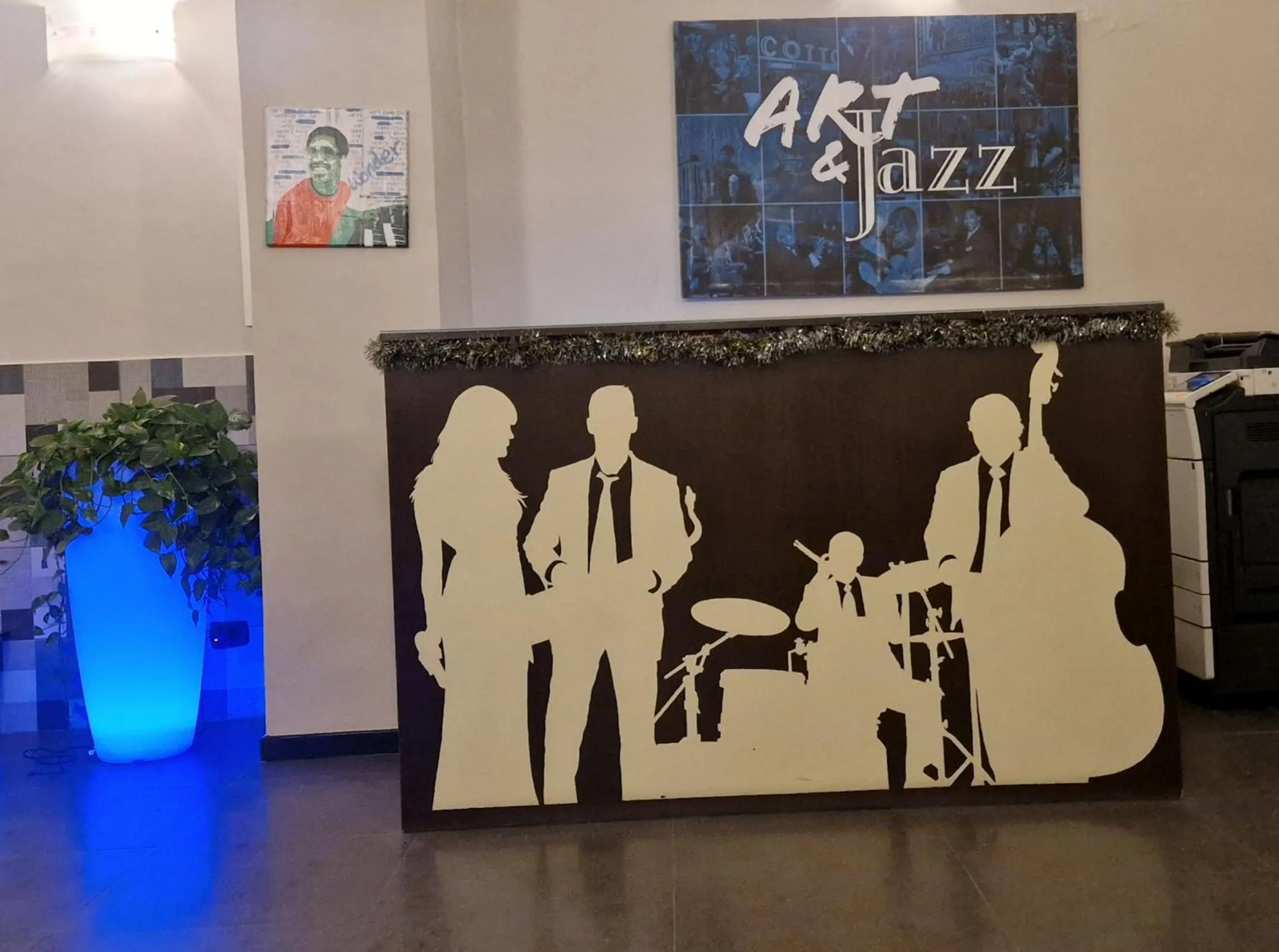 Lobby or reception in Art & Jazz Hotel
