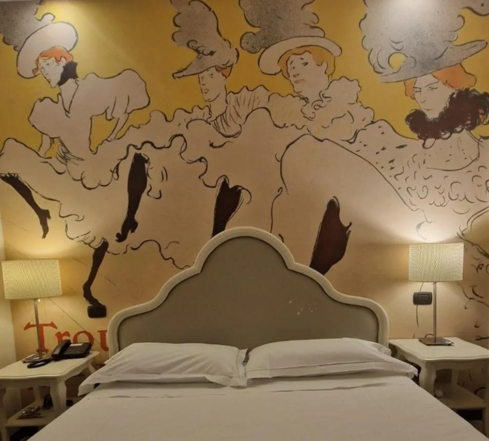 Bedroom, Bed in Art & Jazz Hotel