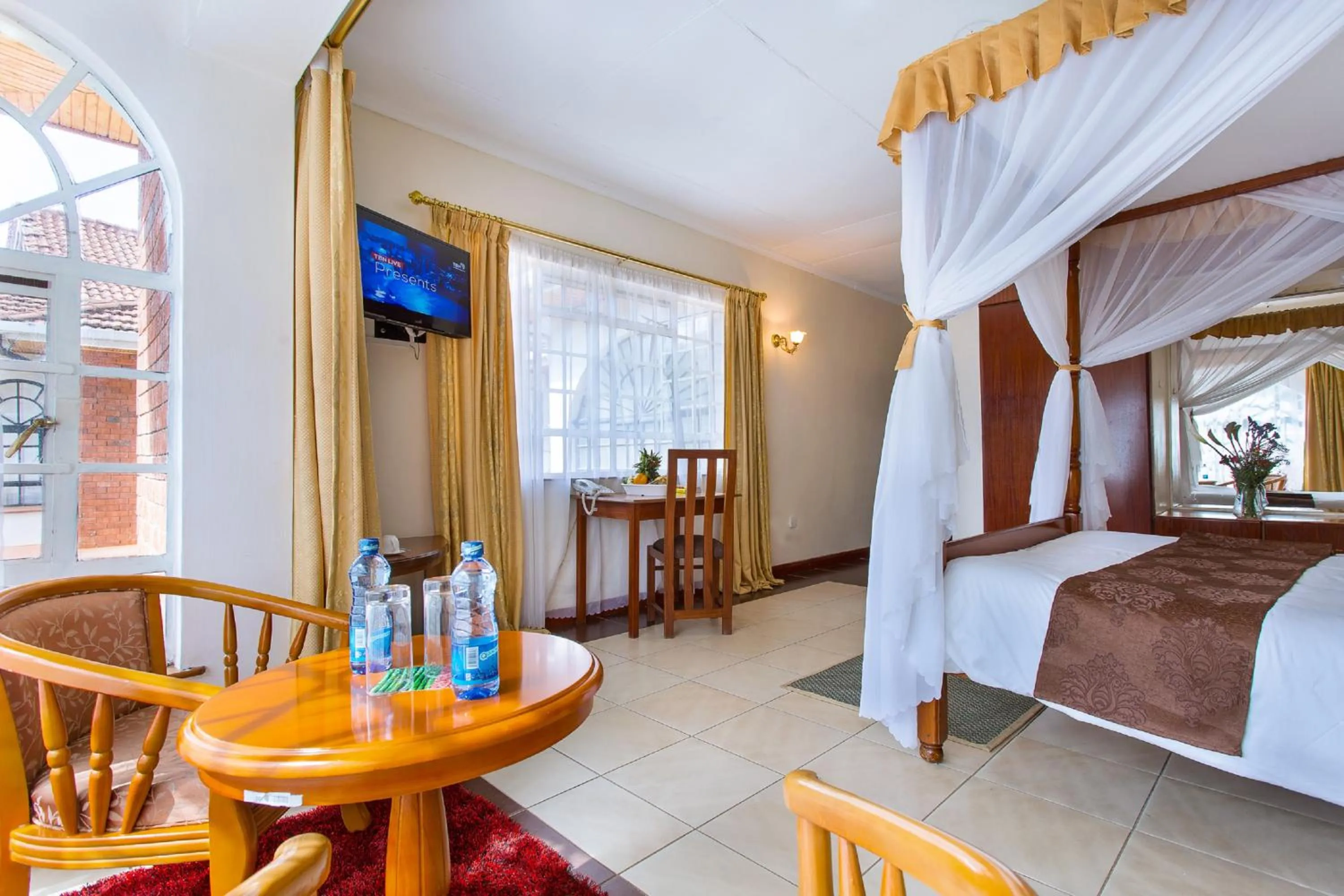 Bedroom, Bed in Convent International Hotel- Nairobi