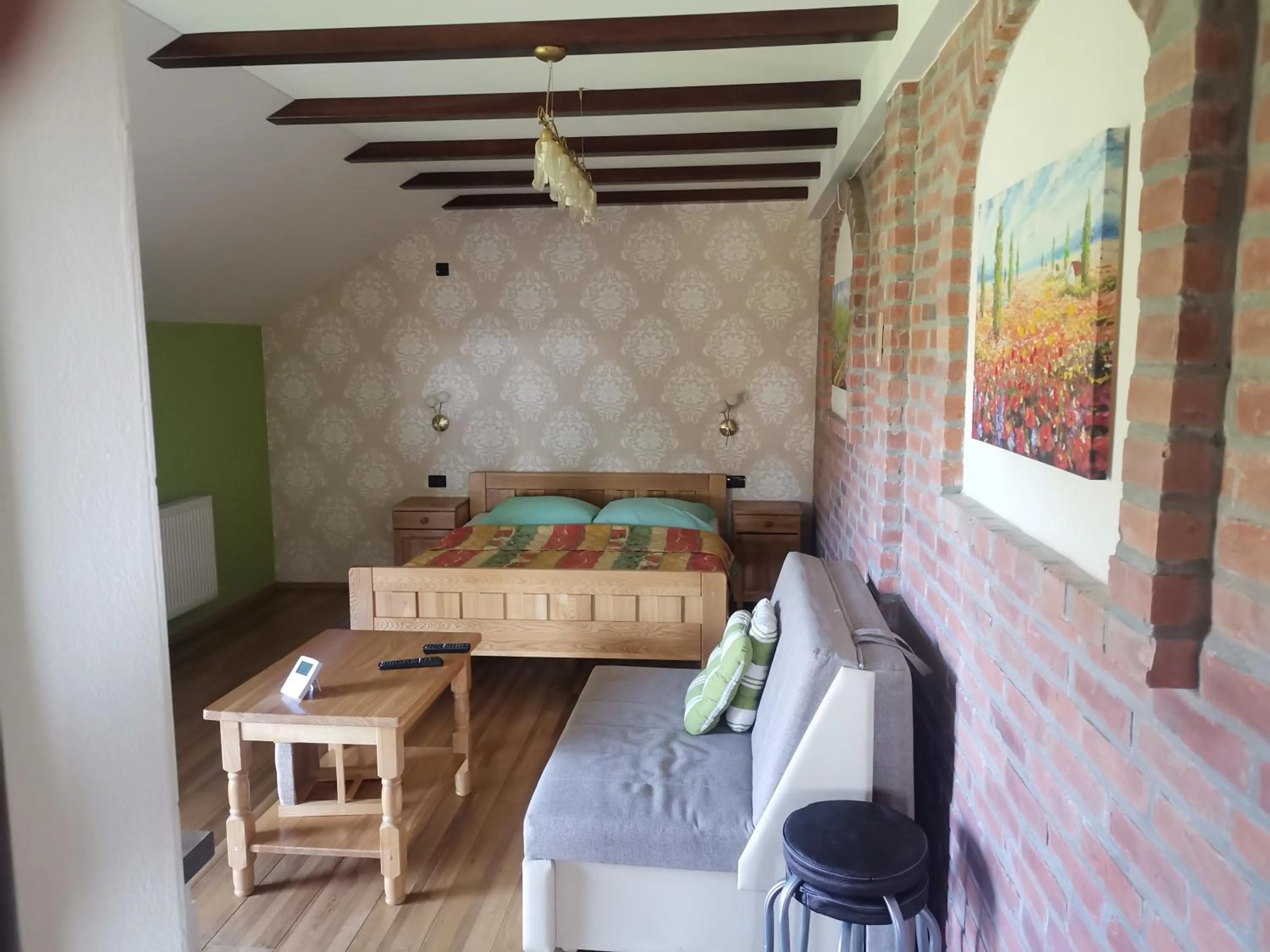 Living room, Bed in Resort Čokori