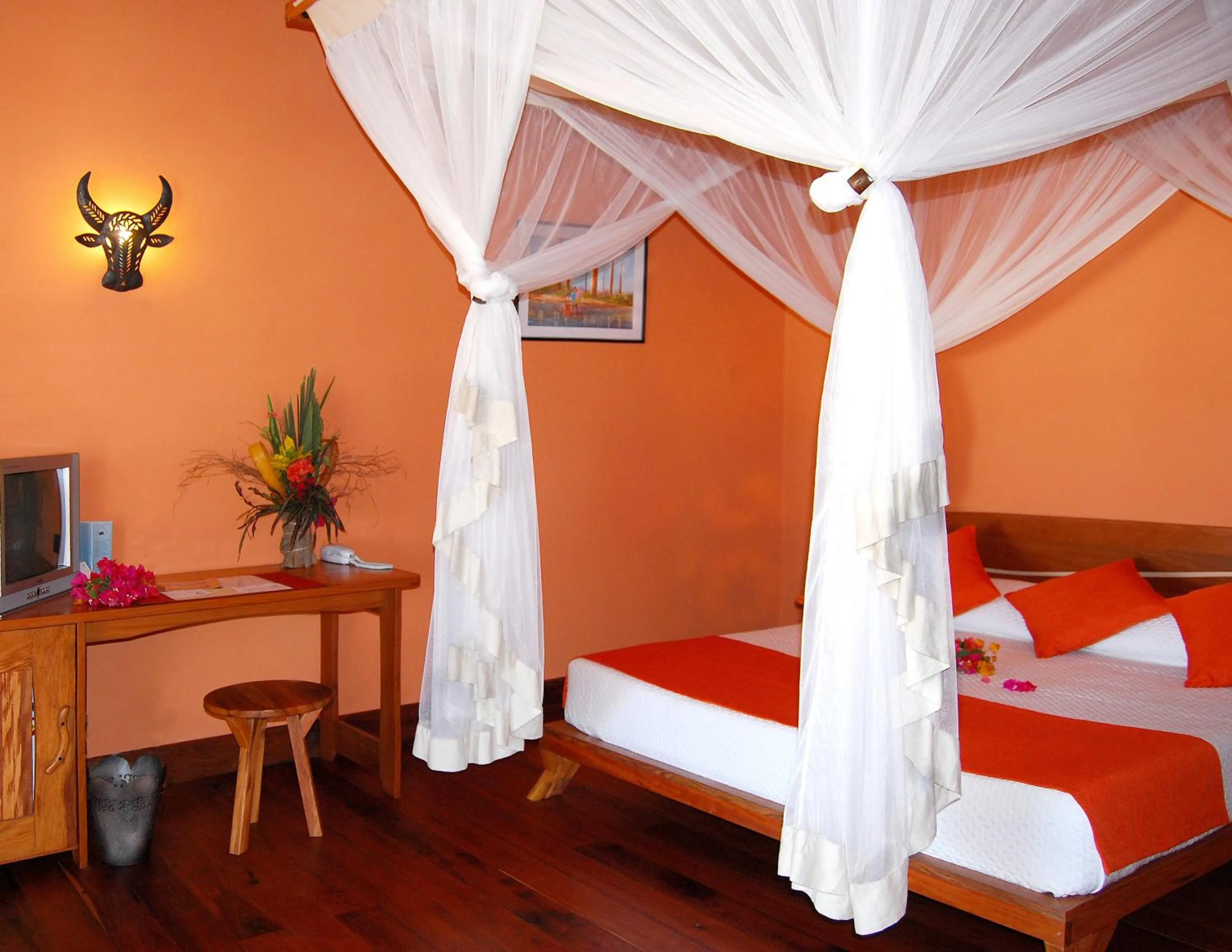 Bed in Hôtel Palissandre MORONDAVA