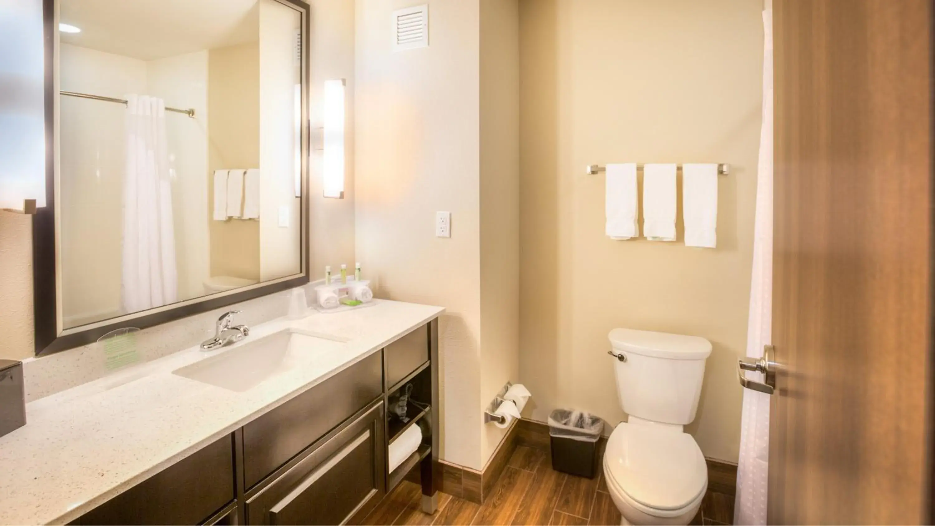 Bathroom in Holiday Inn Express Wichita South by IHG Bathroom in Holiday Inn Express Wichita South by IHG