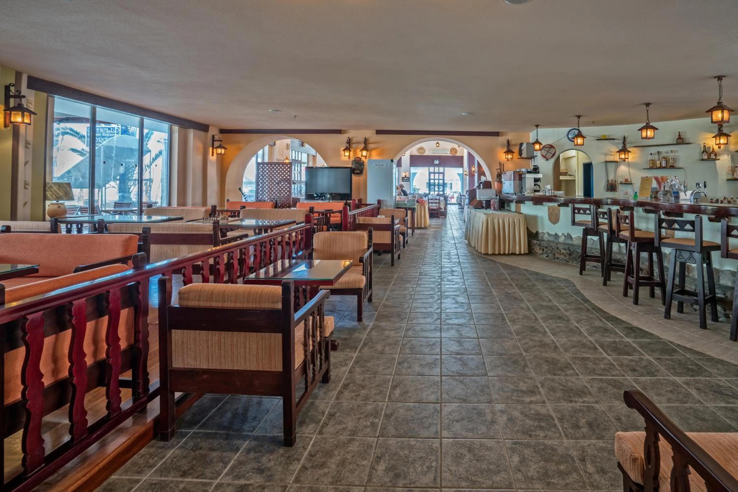 Lounge or bar in Lefkoniko Beach & Bay